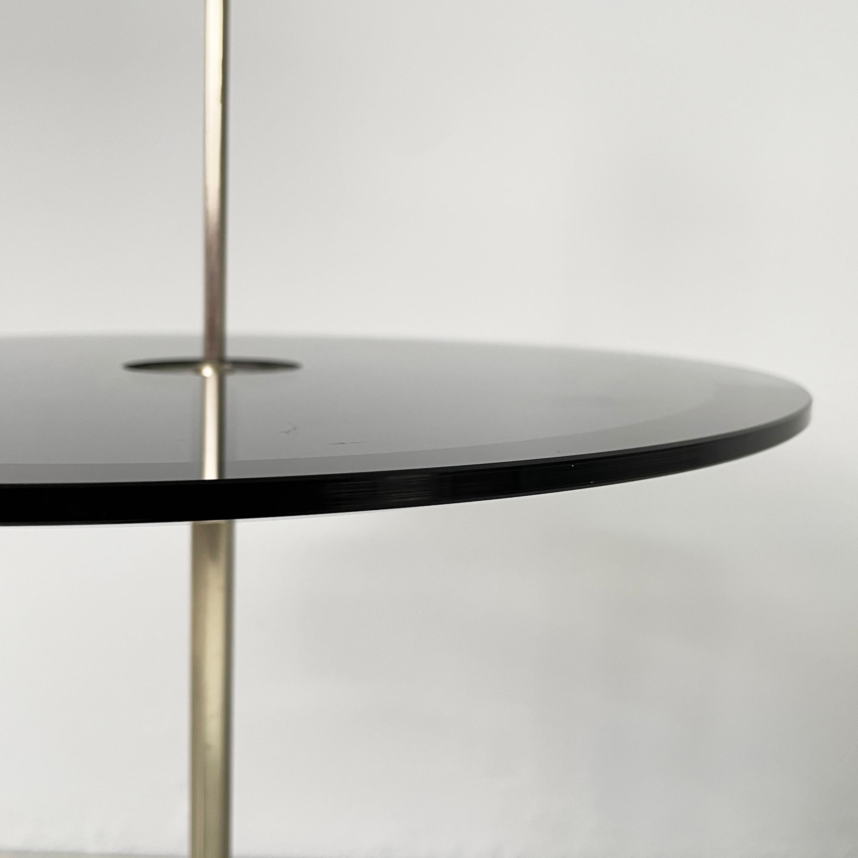 Italian modern Coffee table Orio by Pierluigi Cerri for Fontana Arte, 1980s In Good Condition For Sale In MIlano, IT