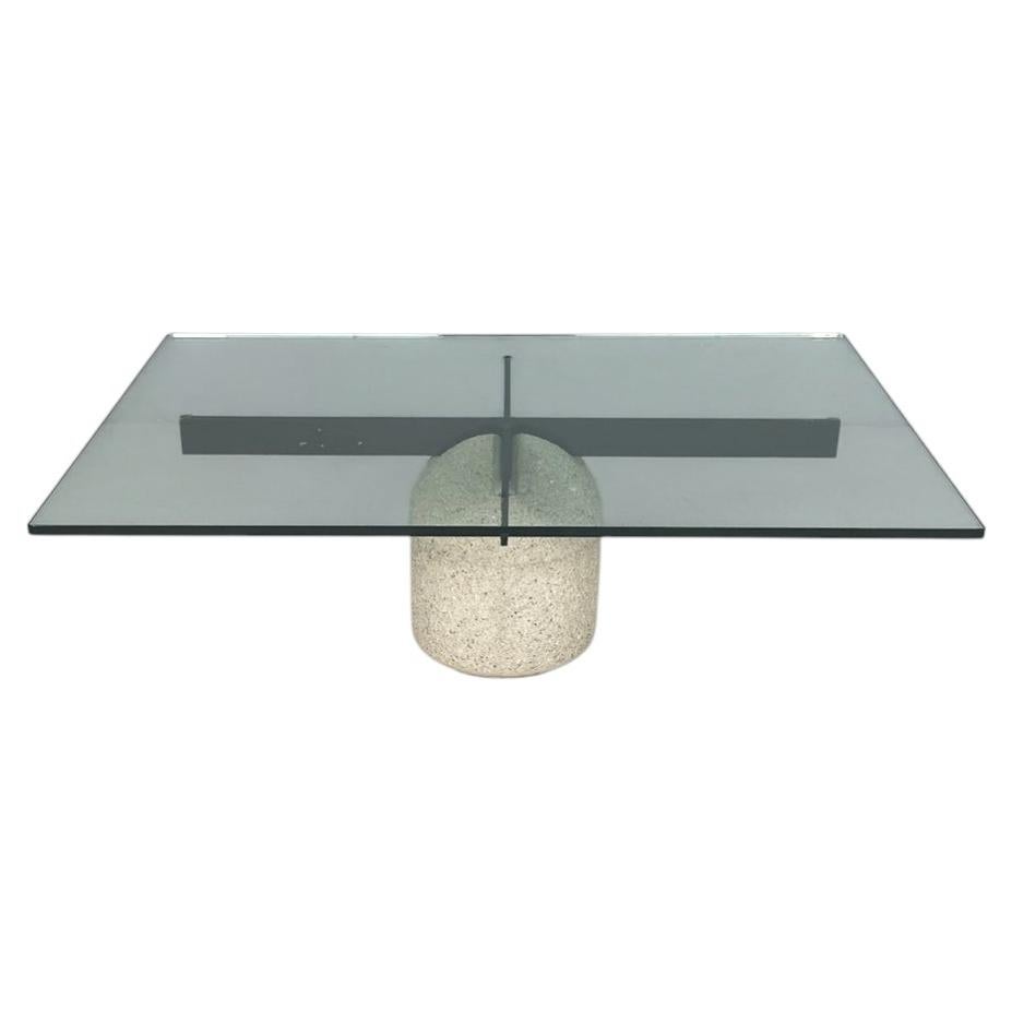 Italian modern coffee table Paracarro Giovanni Offredi Saportiti Italia, 1970s