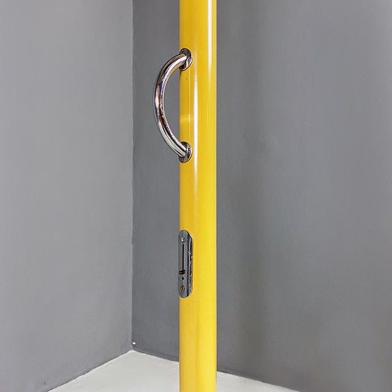 Italian Modern Colored Steel Callimaco Floor Lamp by Sottsass for Artemide 1980s For Sale 3