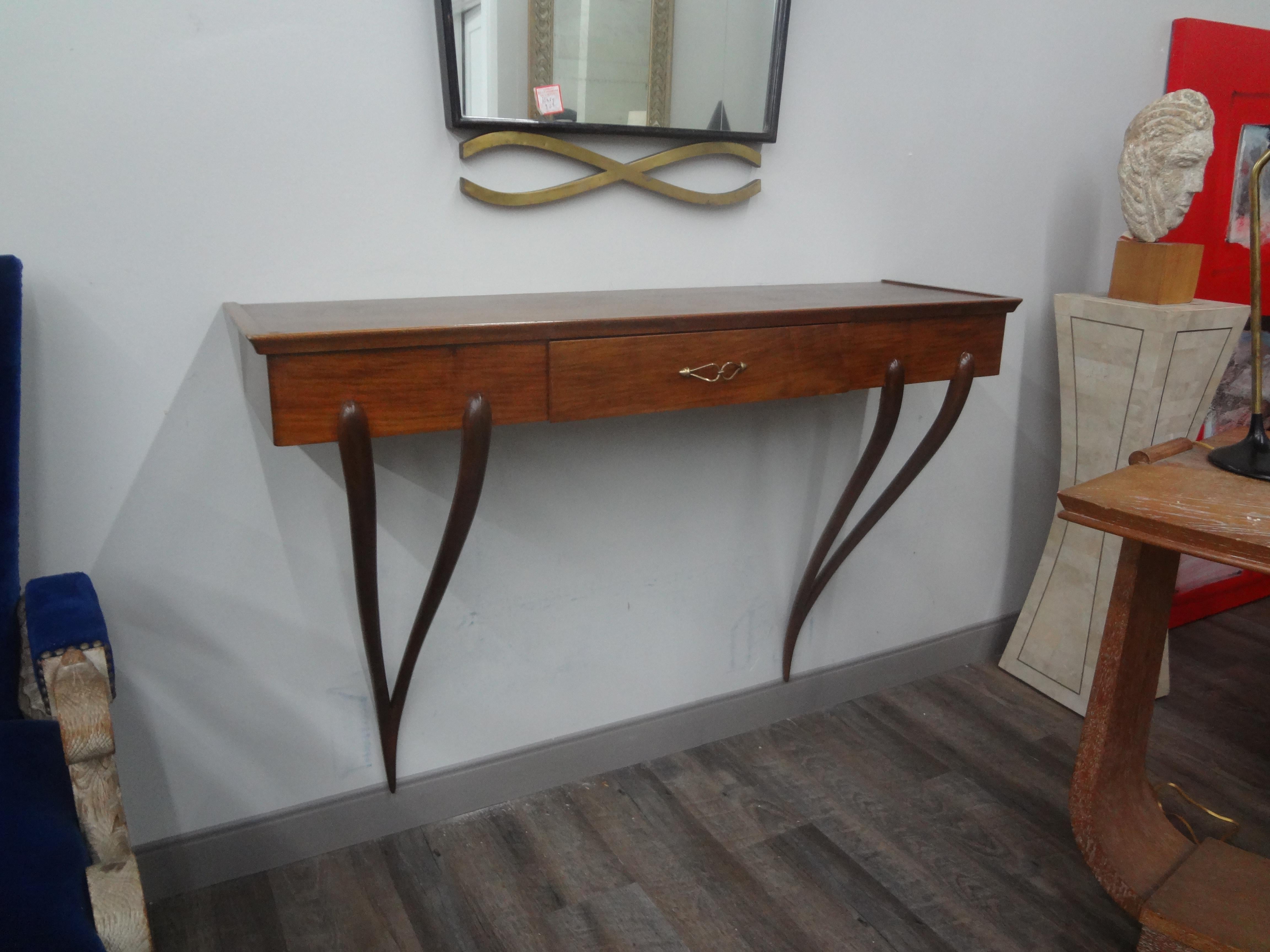 Italian Modern Console Table Attributed to Paolo Buffa 1