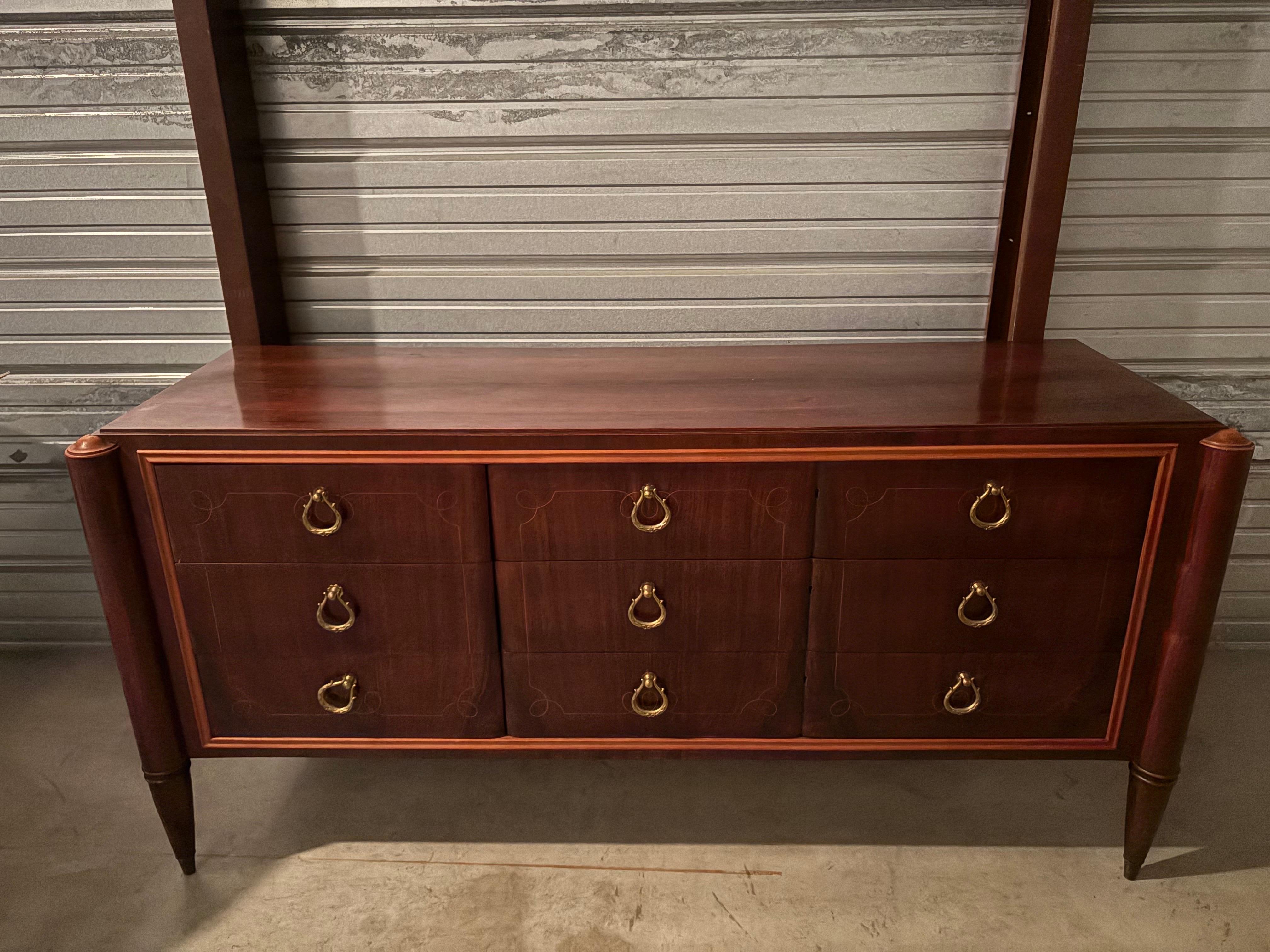 Mid-Century Modern Italian Modern Credenza By Paolo Buffa For Sale