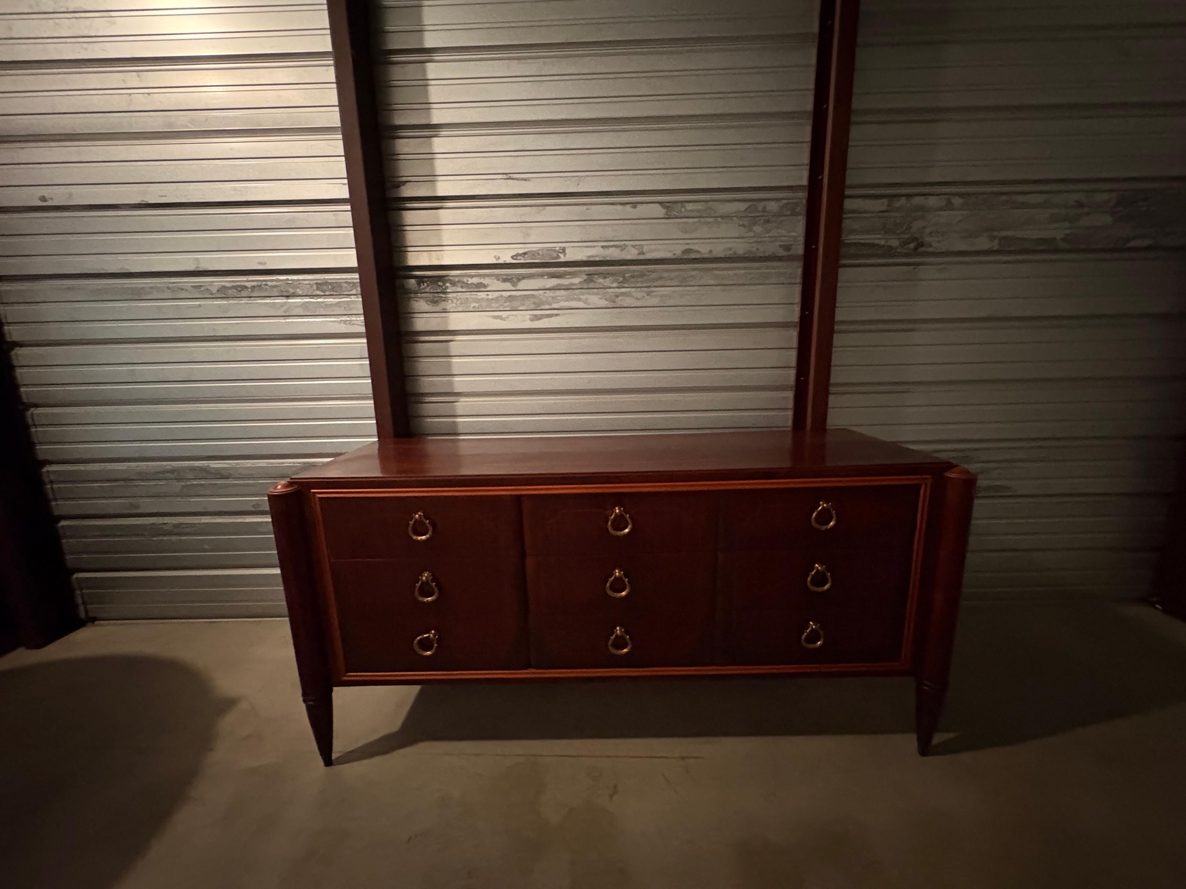 Italian Modern Credenza By Paolo Buffa In Good Condition For Sale In Houston, TX