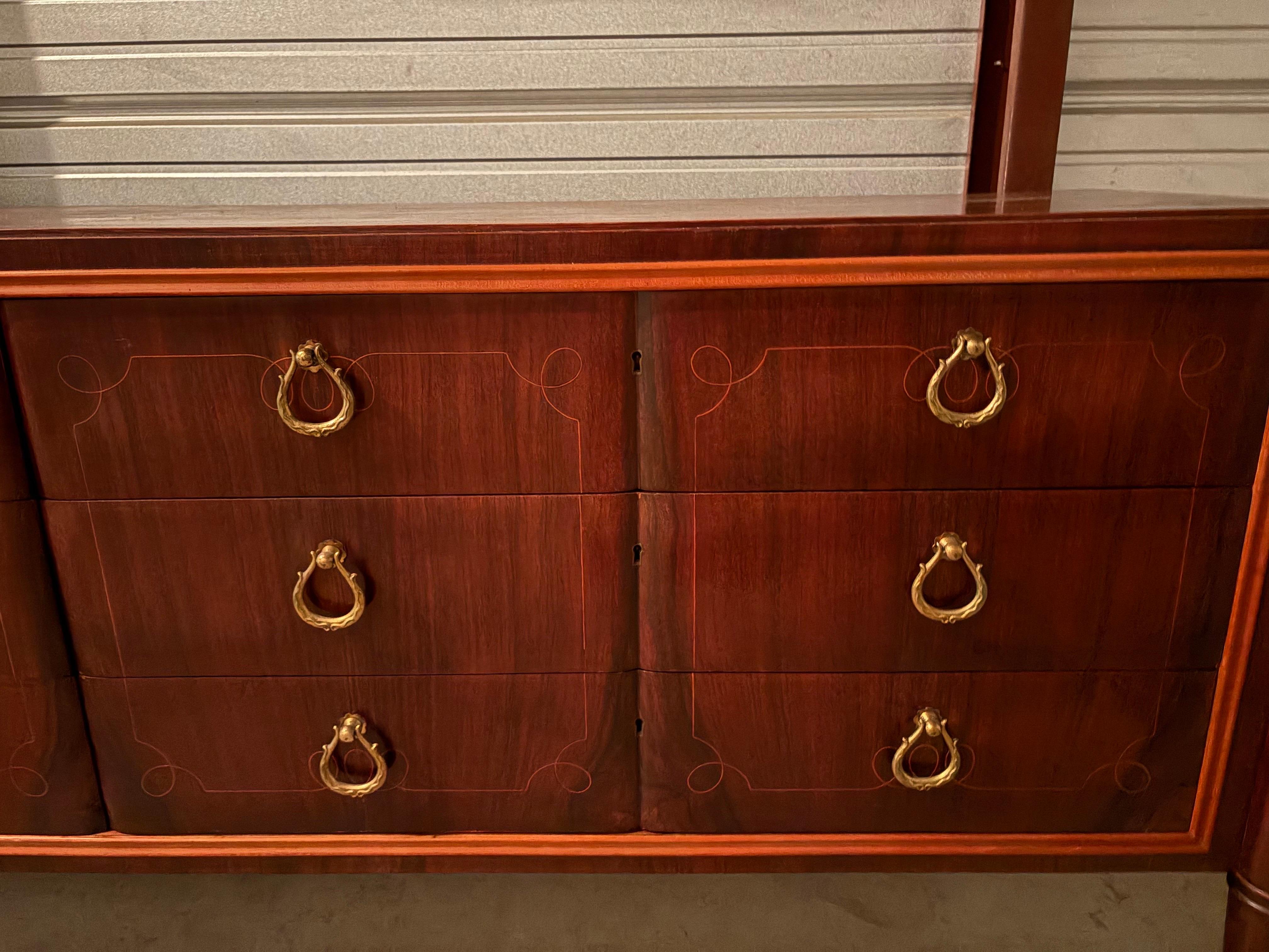 Italian Modern Credenza By Paolo Buffa For Sale 2
