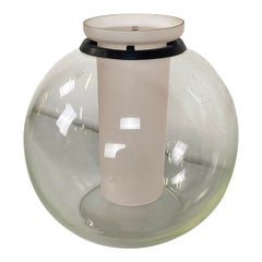 Italian modern crystal vase by Gianfranco Frattini for Kristal Sonoro, 1980s