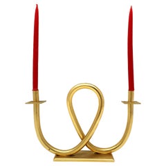 Italian Modern Curved Candleholder