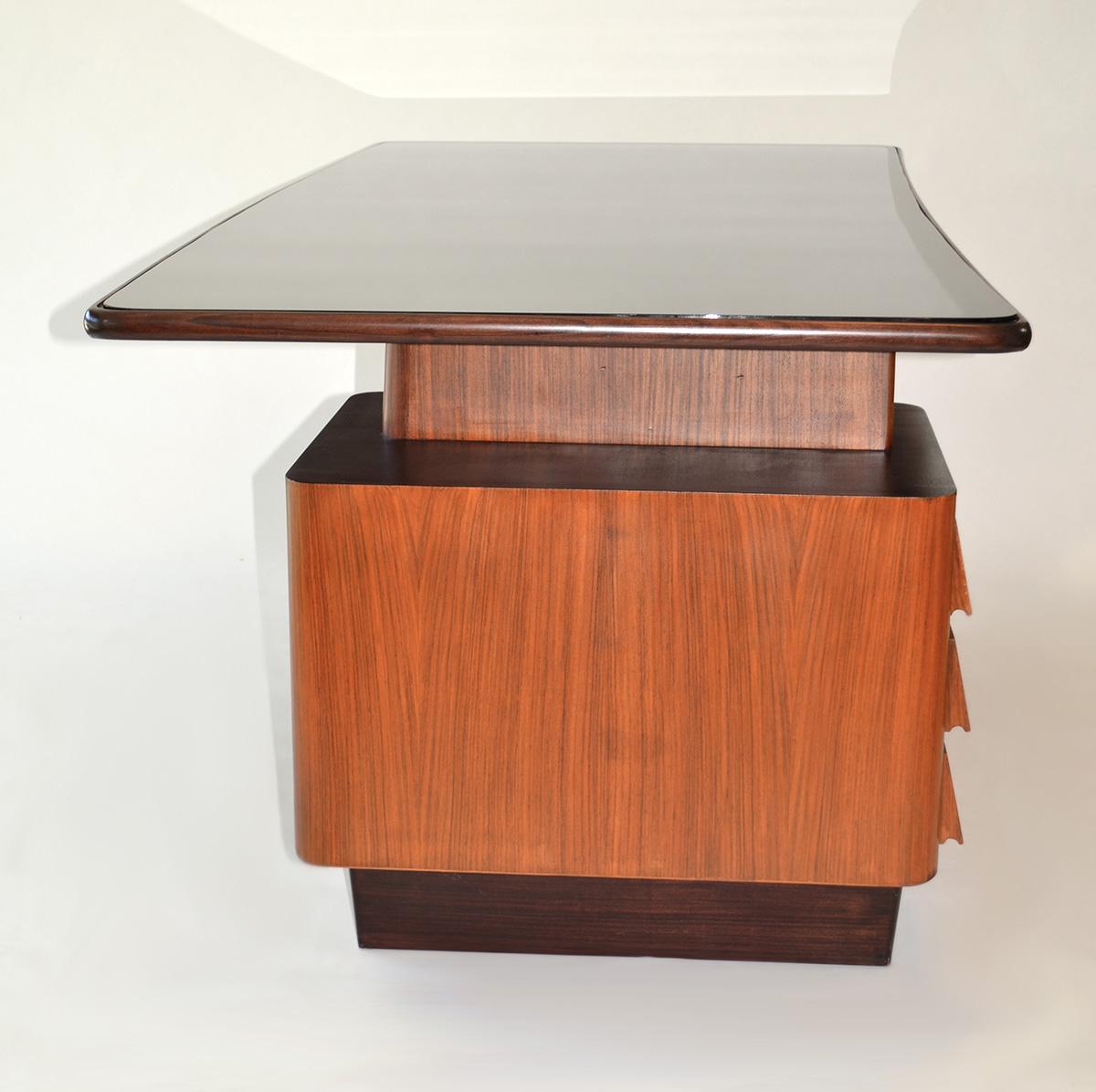 20th Century Italian Modern Desk Attributed to Gio Ponti, 1950s