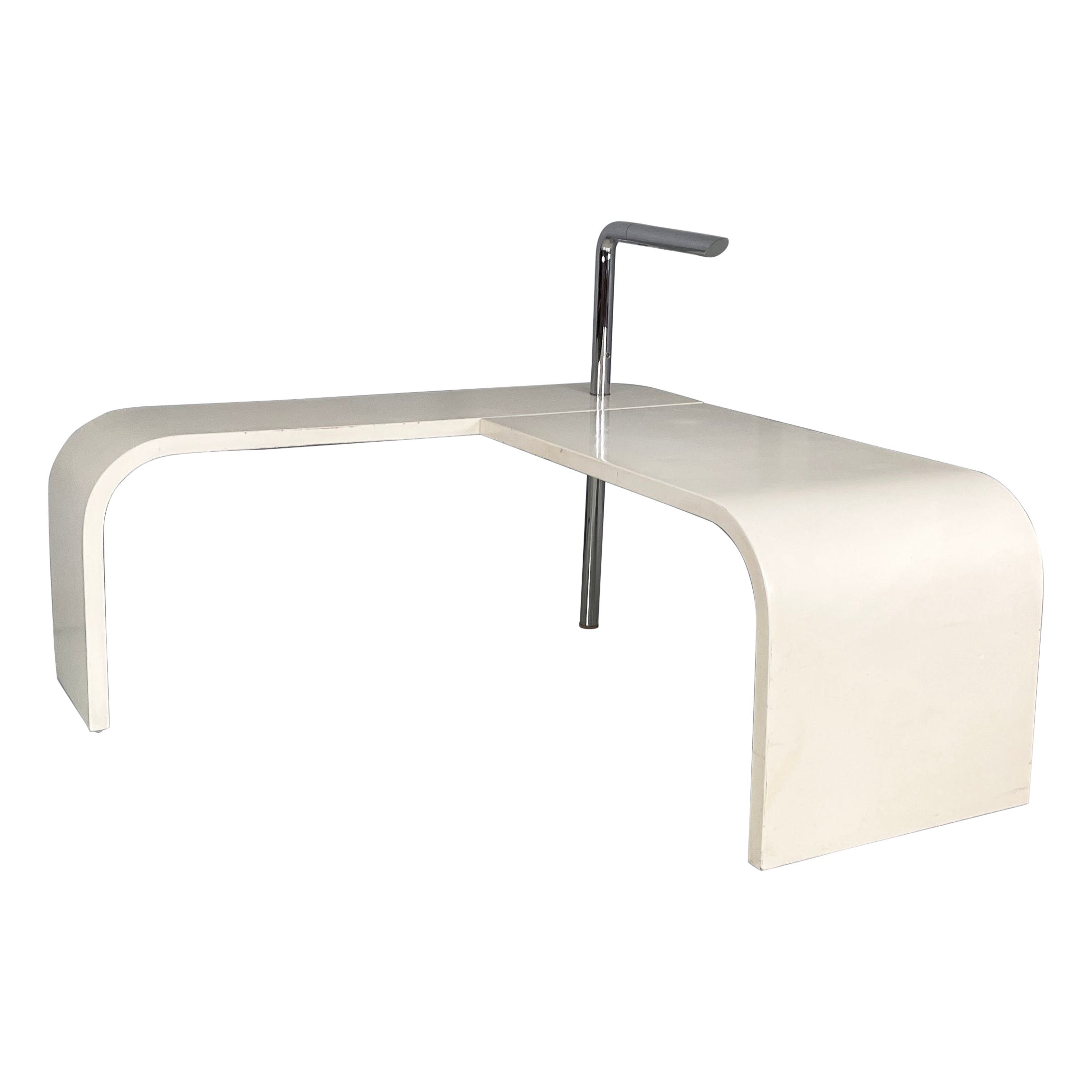 Italian modern desk Direk by Ennio Chiggio for Nikol International, 1980s For Sale