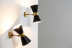 Italian Modern Diabolo Sconce Stilnovo Style, Wall Light
