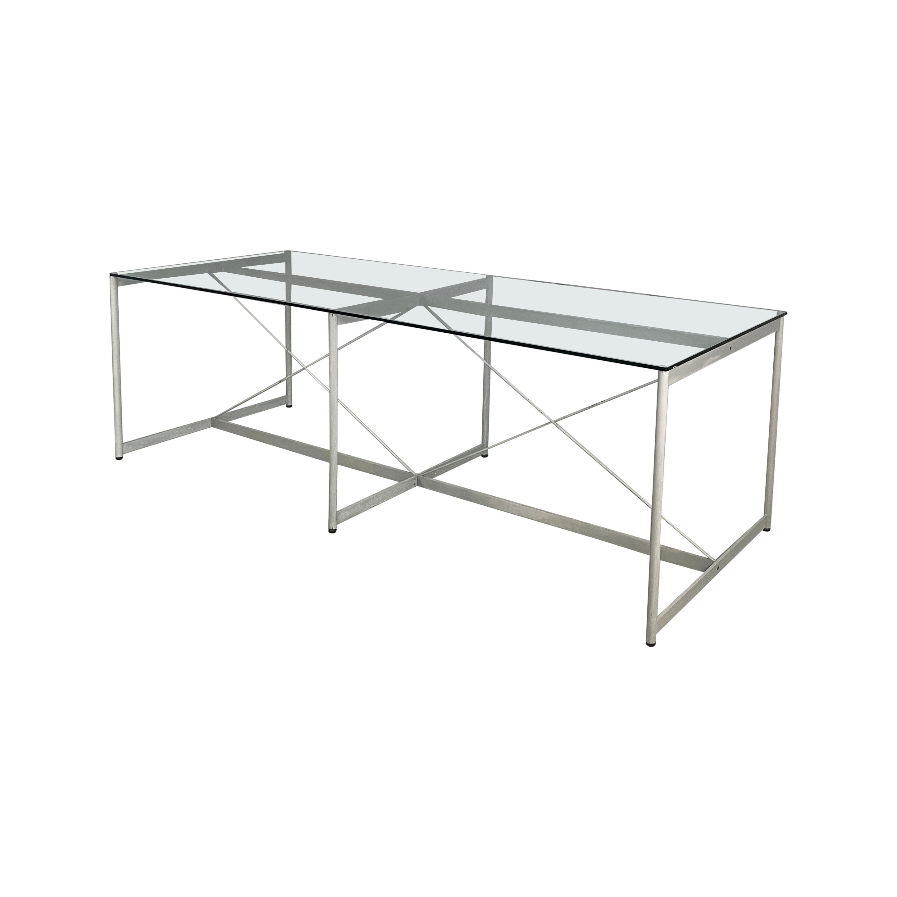 Italian modern dining table Asnago by Asnago Vender for Pallucco, 1990s