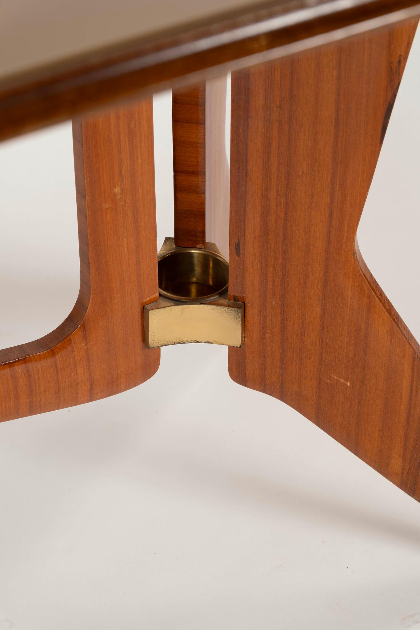 XX secolo Tavolo da pranzo moderno italiano di Ariberto Colombo in vendita