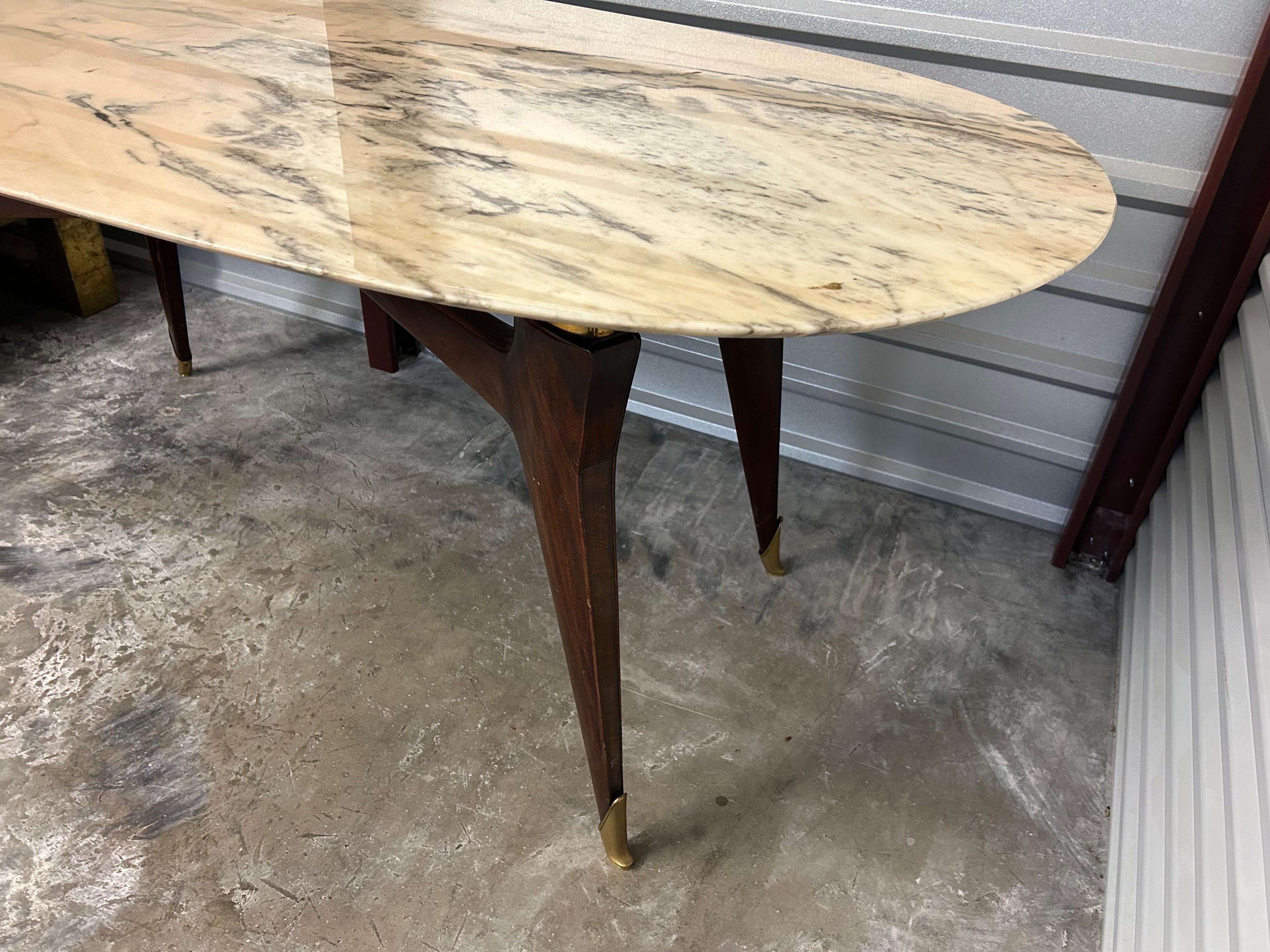 Table de salle à manger italienne par Ico Parisi en vente 1