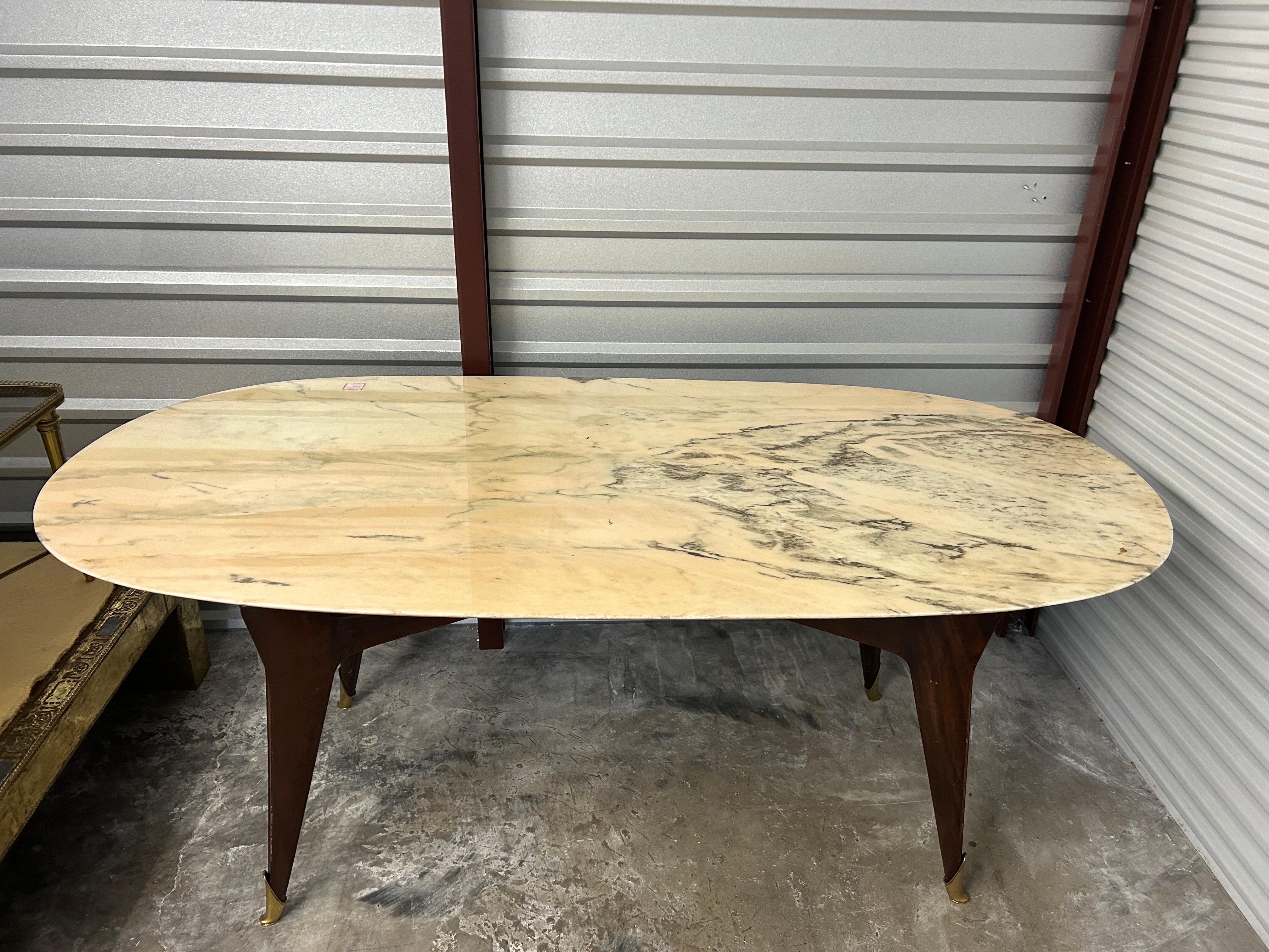 Table de salle à manger italienne par Ico Parisi en vente 2