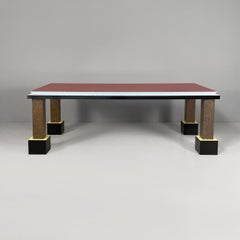 Italian modern dining table Palm Spring by Ettore Sottsass for Memphis, 1984