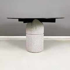 Table de salle à manger moderne italienne Paracarro par Giovanni Offredi pour Saporiti 1970