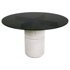 Italian modern Dining table Paracarro by Giovanni Offredi for Saporiti 1970s