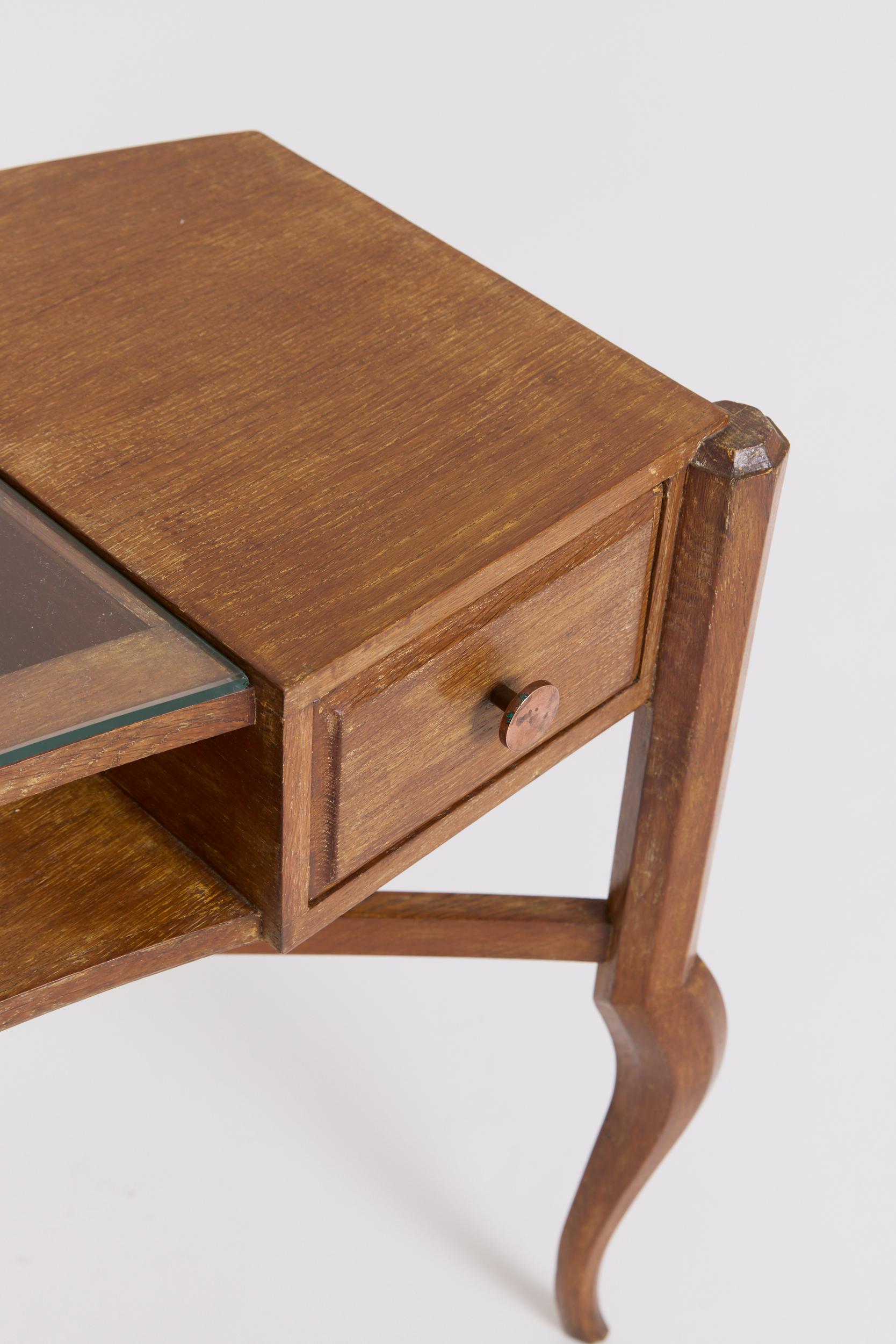 Chêne Italian Modern Dressing Table en vente