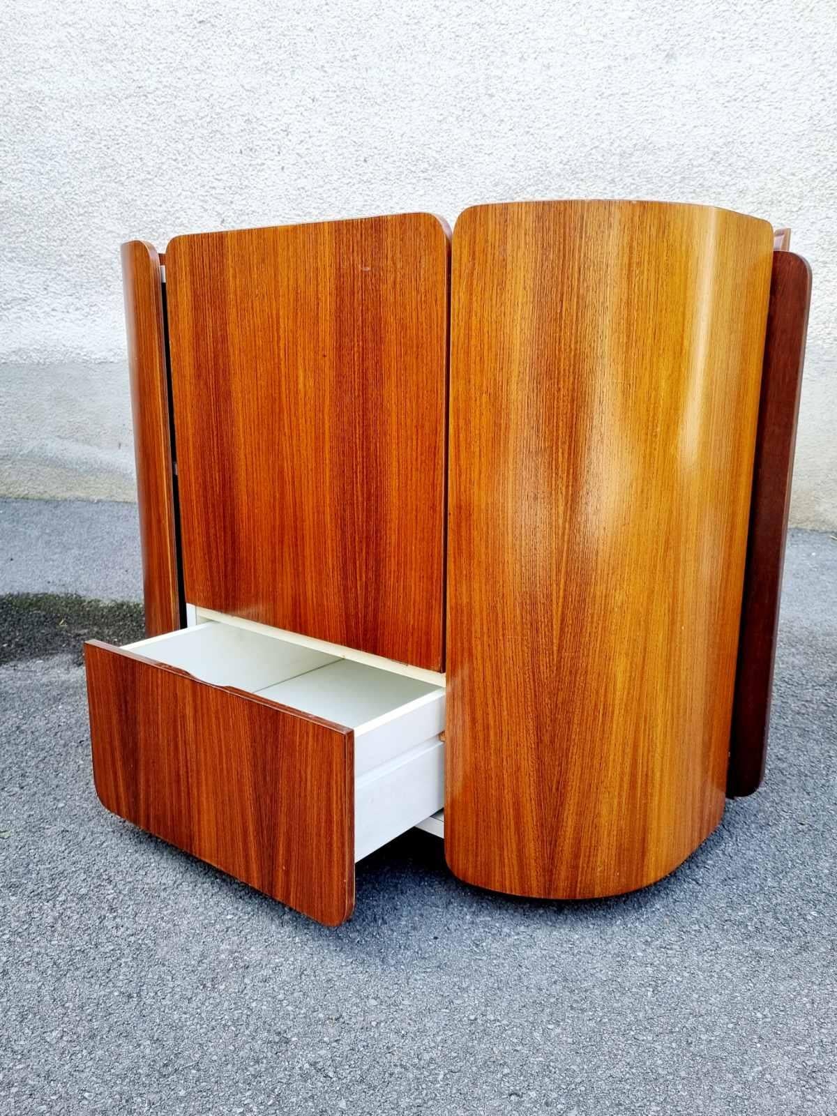 Moderner italienischer Barwagen im modernen Stil von Carlo De Carli für Fiarm Scorze, Italien, 1960er Jahre im Angebot 4