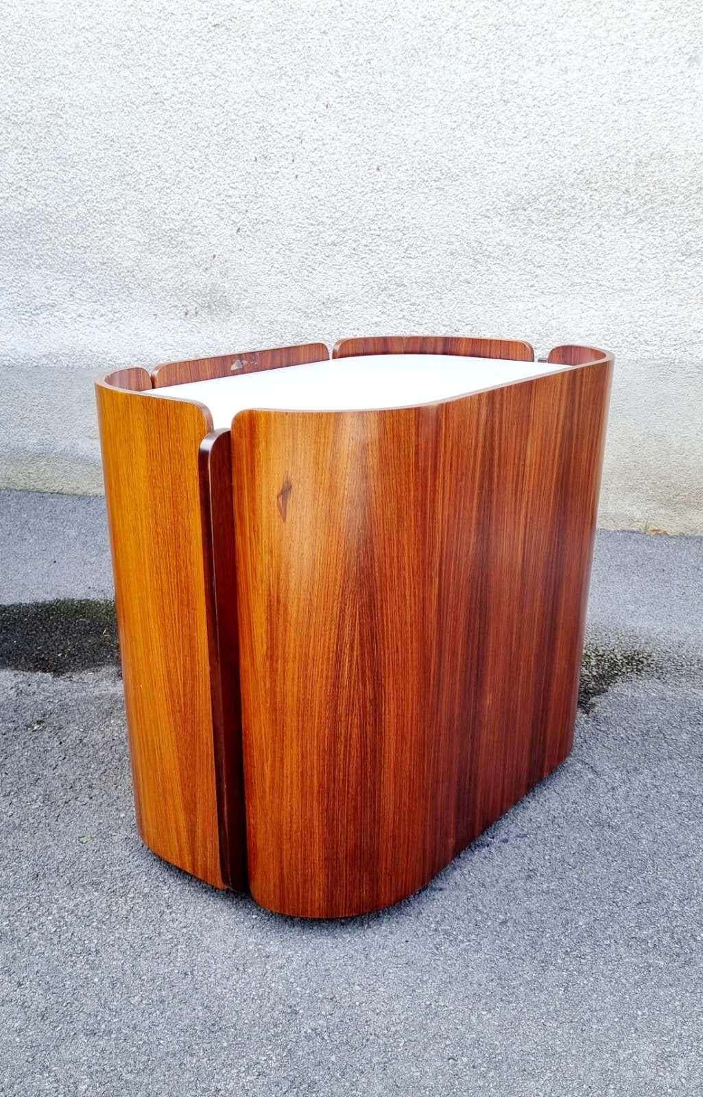 Moderner italienischer Barwagen im modernen Stil von Carlo De Carli für Fiarm Scorze, Italien, 1960er Jahre im Angebot 1