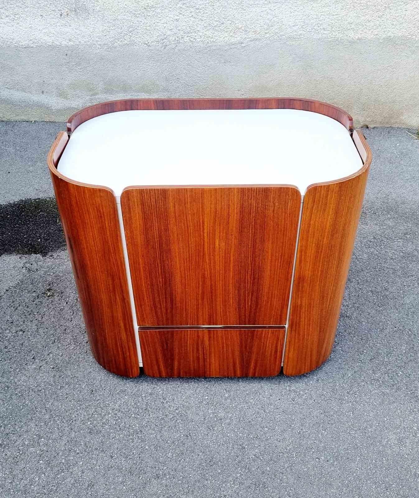 Moderner italienischer Barwagen im modernen Stil von Carlo De Carli für Fiarm Scorze, Italien, 1960er Jahre im Angebot 2