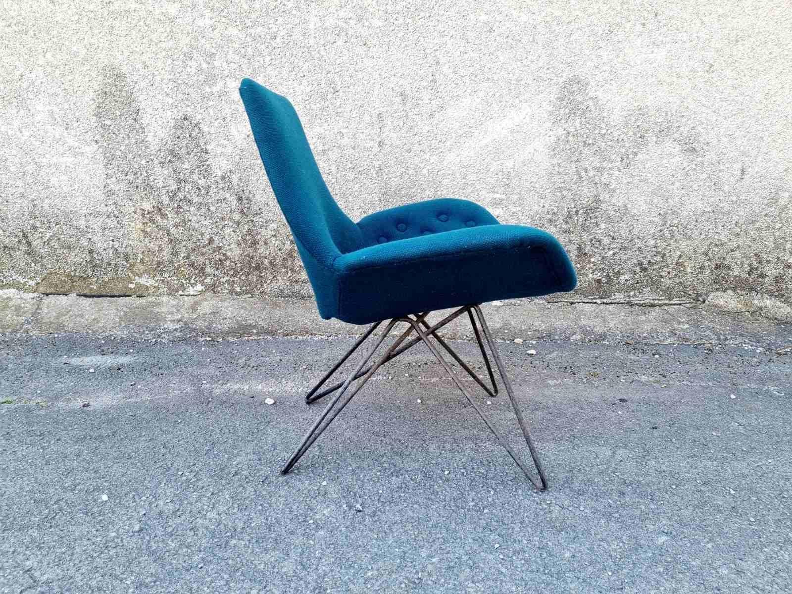 Fauteuil moderne italien attribué à Augusto Bozzi pour Saporiti, Italie, années 60 en vente 6