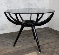 Italian Modern Ebonized Coffee Table