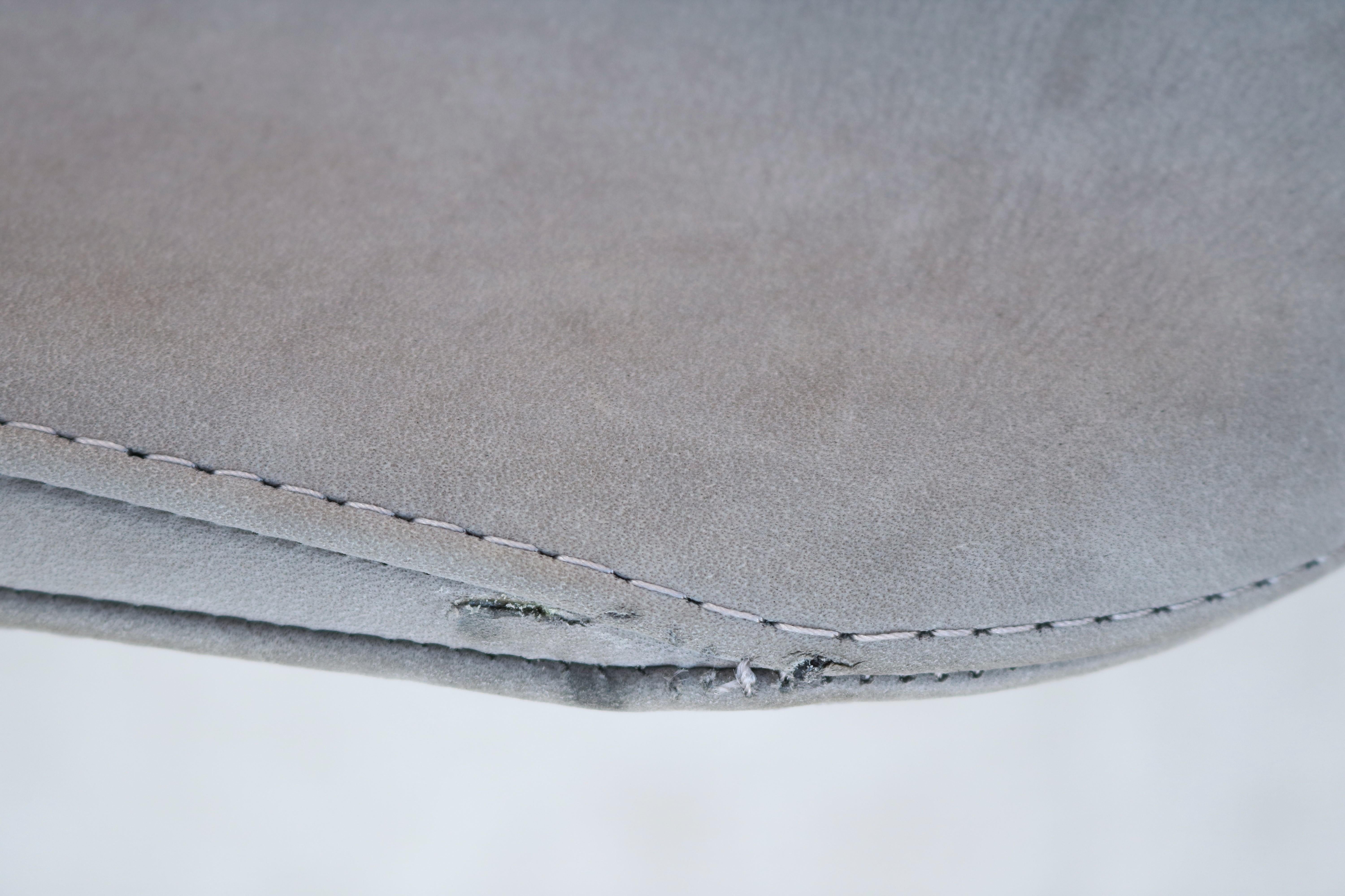 Italian Modern Emanuel Gargano and Anton Cristell for Amura Panis Suede Barstool For Sale 11