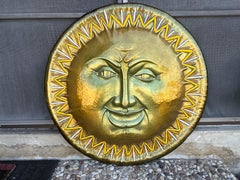 Italian Modern Enameled Sun