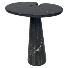 Italian modern Eros black marble console Angelo Mangiarotti for Skipper, 1970s