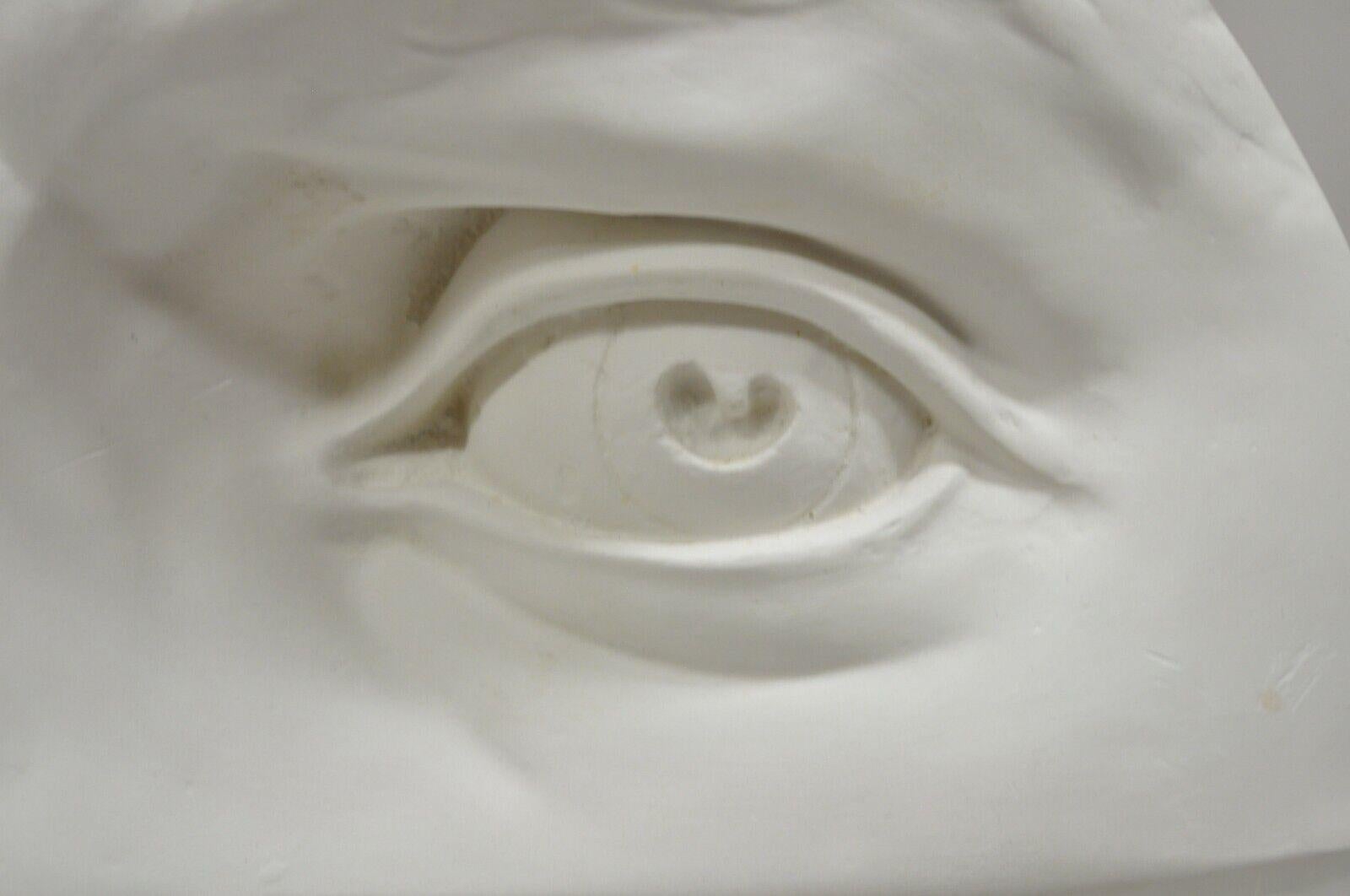eye clay sculpture