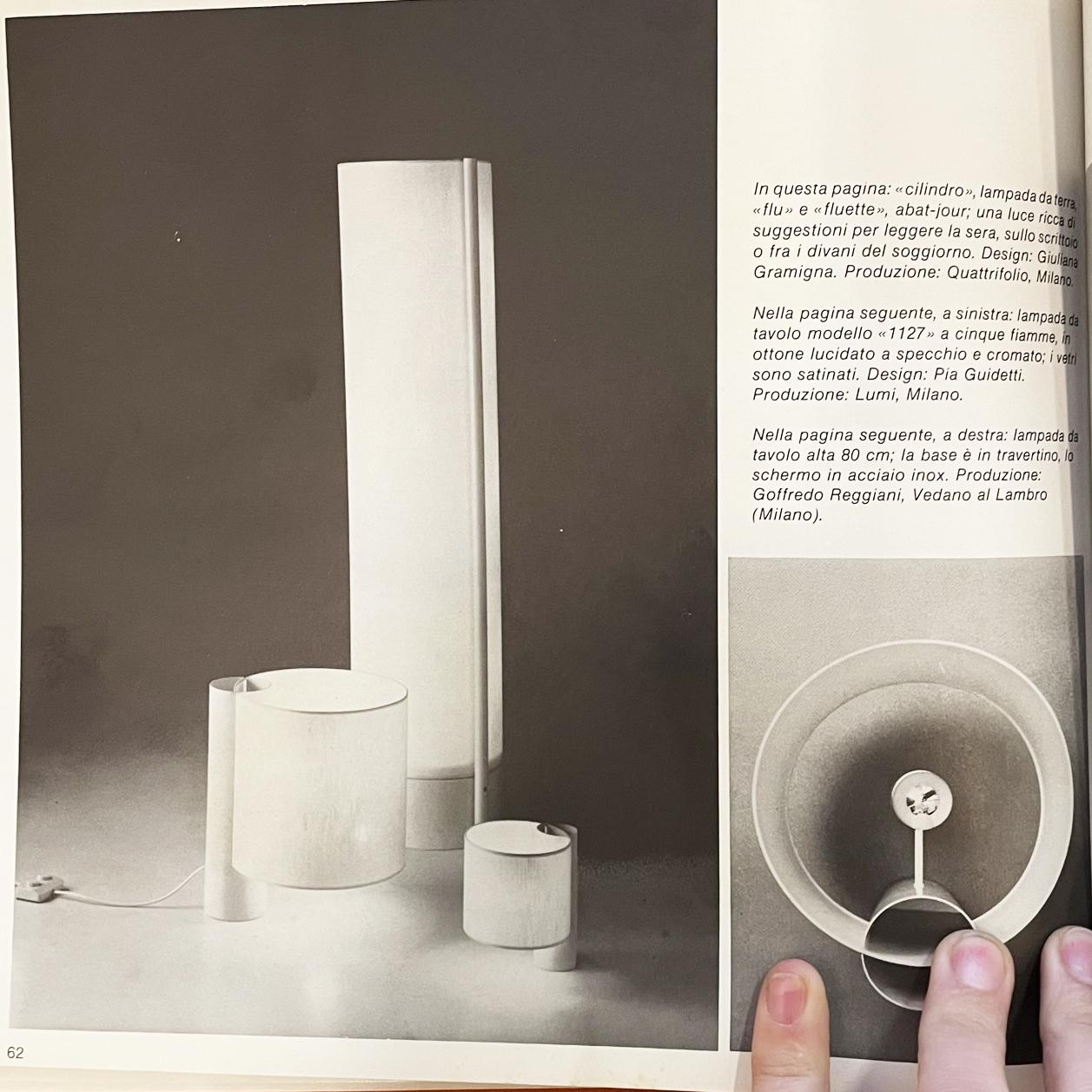 Italian Modern Floor Lamp Mod. Flu by Giuliana Gramigna for Quattrifolio, 1970s For Sale 6