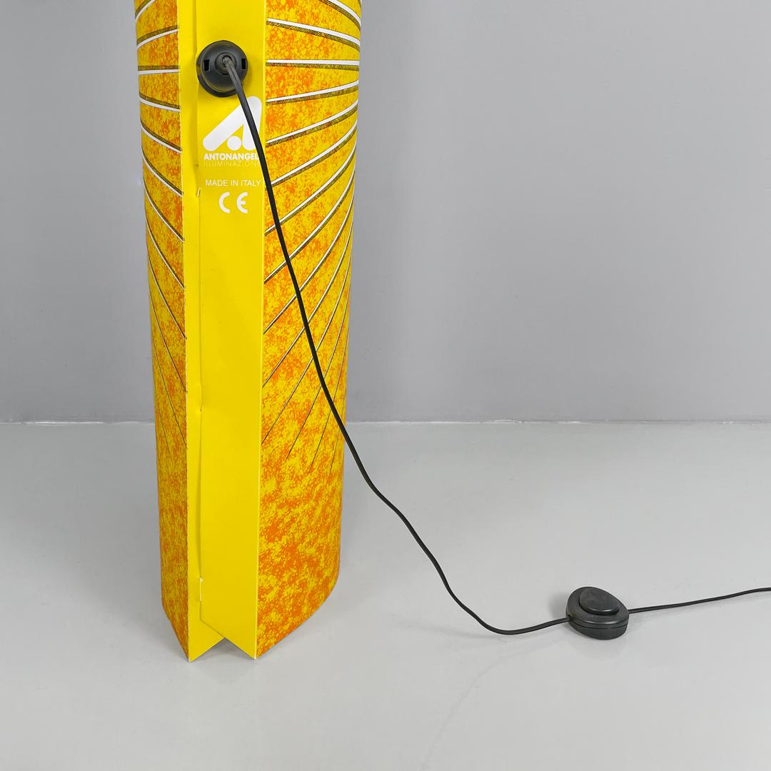Plastique Lampadaire moderne italien Sole Piero Fornasetti Antonangeli Illuminazione, années 1990 en vente