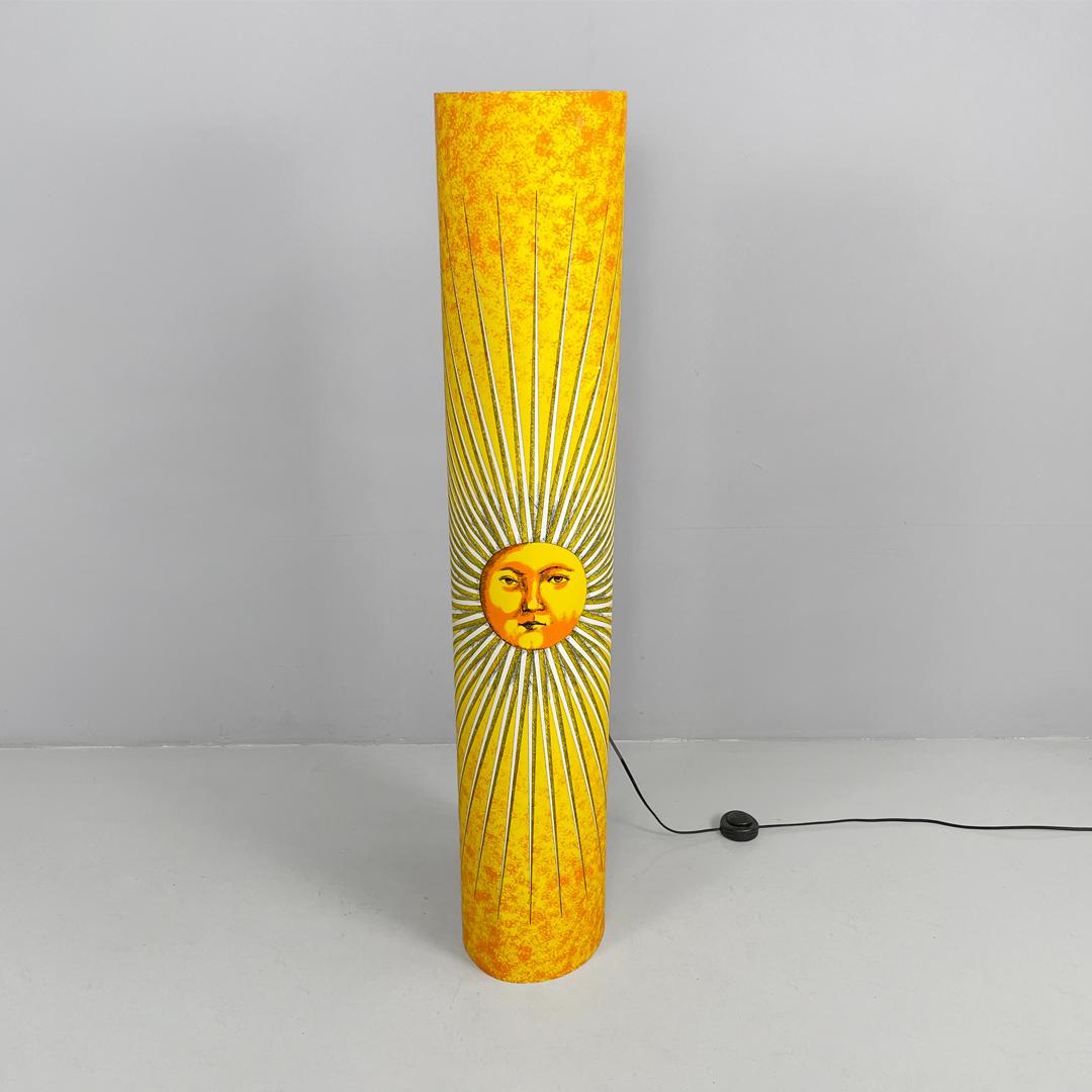 Lampadaire moderne italien Sole Piero Fornasetti Antonangeli Illuminazione, années 1990 en vente 3