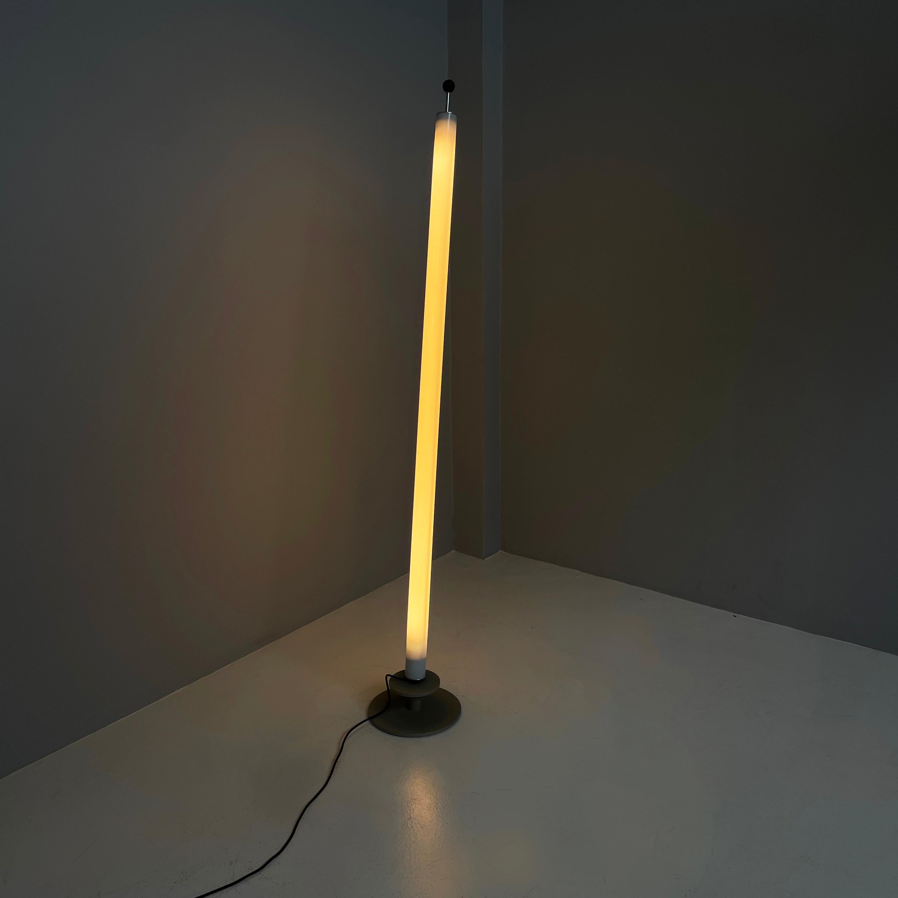 Italian modern floor lamp Tube by Christian Deuber for Pallucco , 2000s In Good Condition For Sale In MIlano, IT
