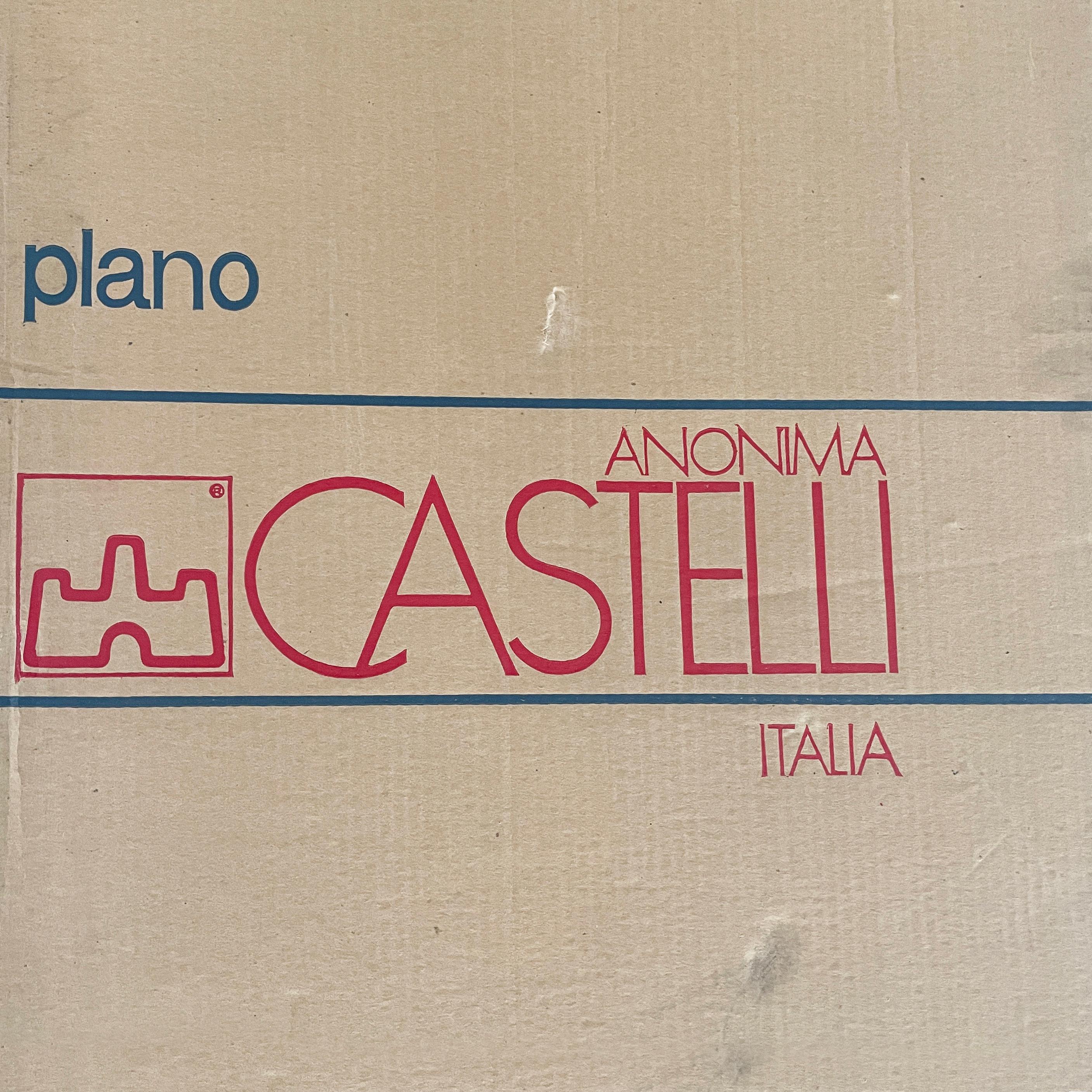 Italian modern Folding dining table Plano by Piretti for Anonima Castelli, 1970s 7