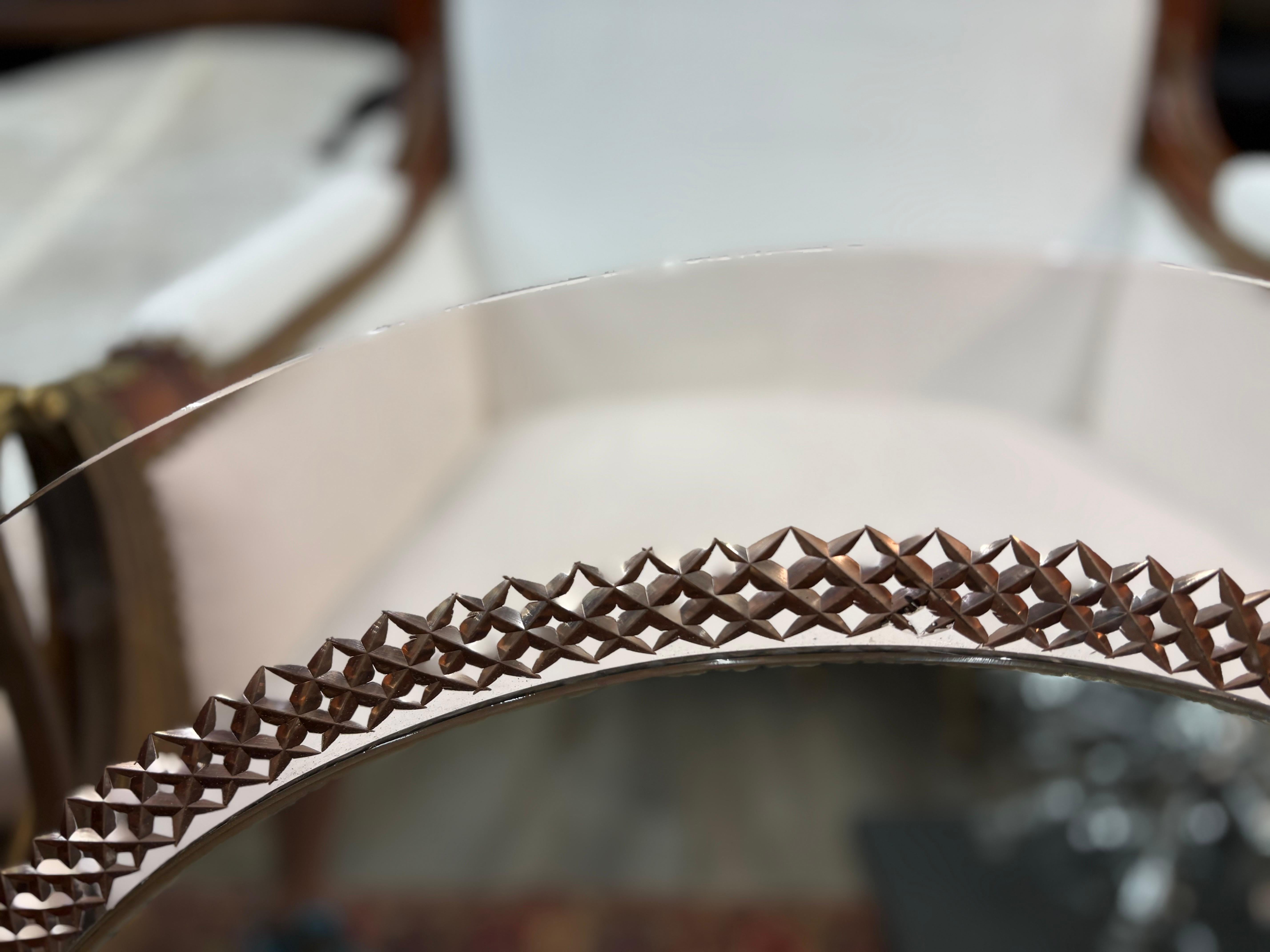 Miroir moderne italien inspiré de Fontana Arte en vente 1