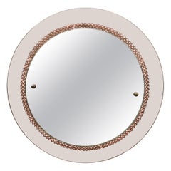 Italian Modern Fontana Arte Inspired Mirror
