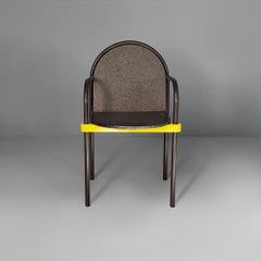 Italian modern formica chairs by Martine Bedin for Memphis, 1980s