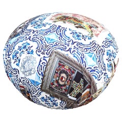 Italian Modern Gino Carollo for Bonaldo Hollywood Pouf