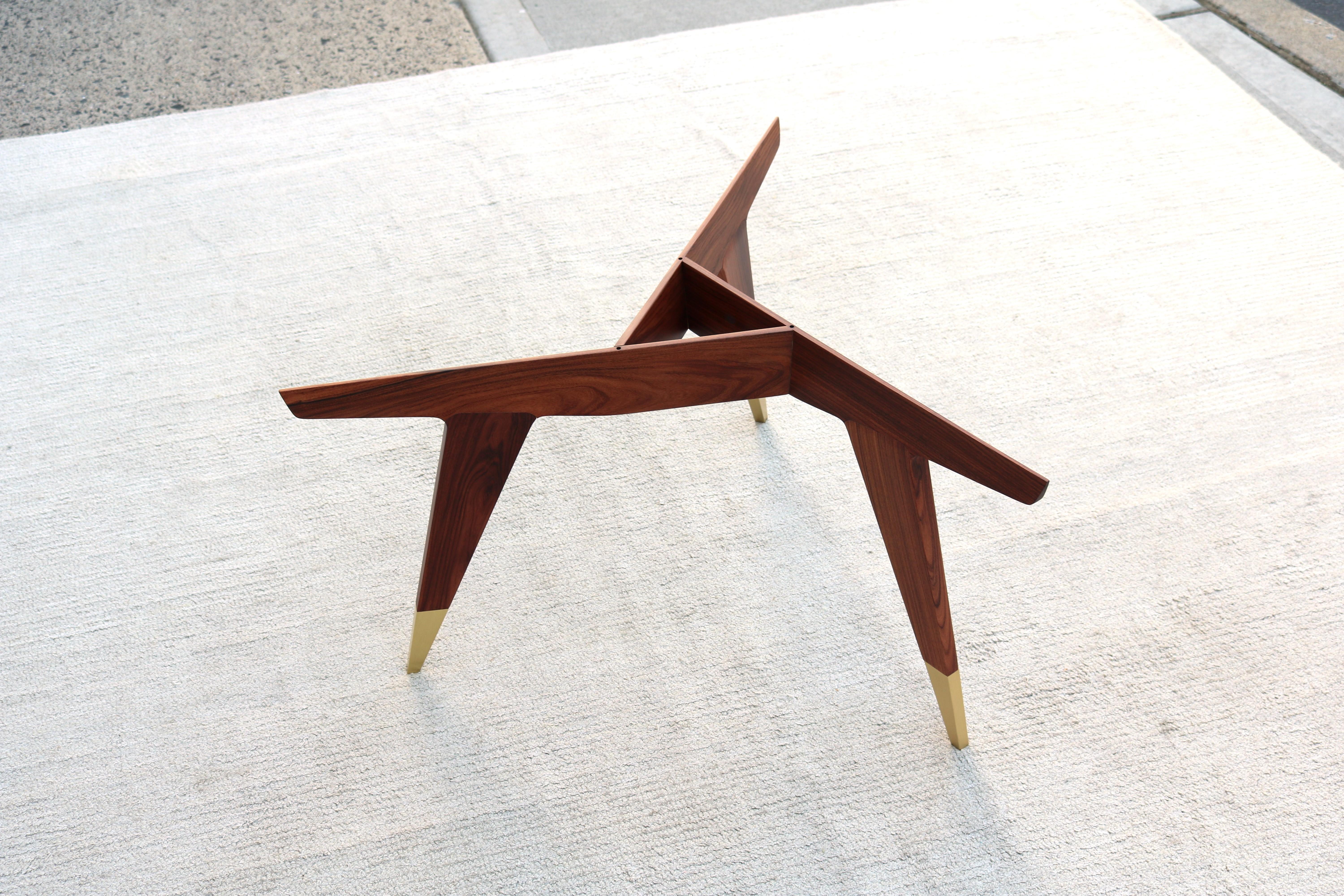 Italian Modern Gio Ponti for Molteni&C D.552.2 Coffee Table in Rosewood & Glass 10