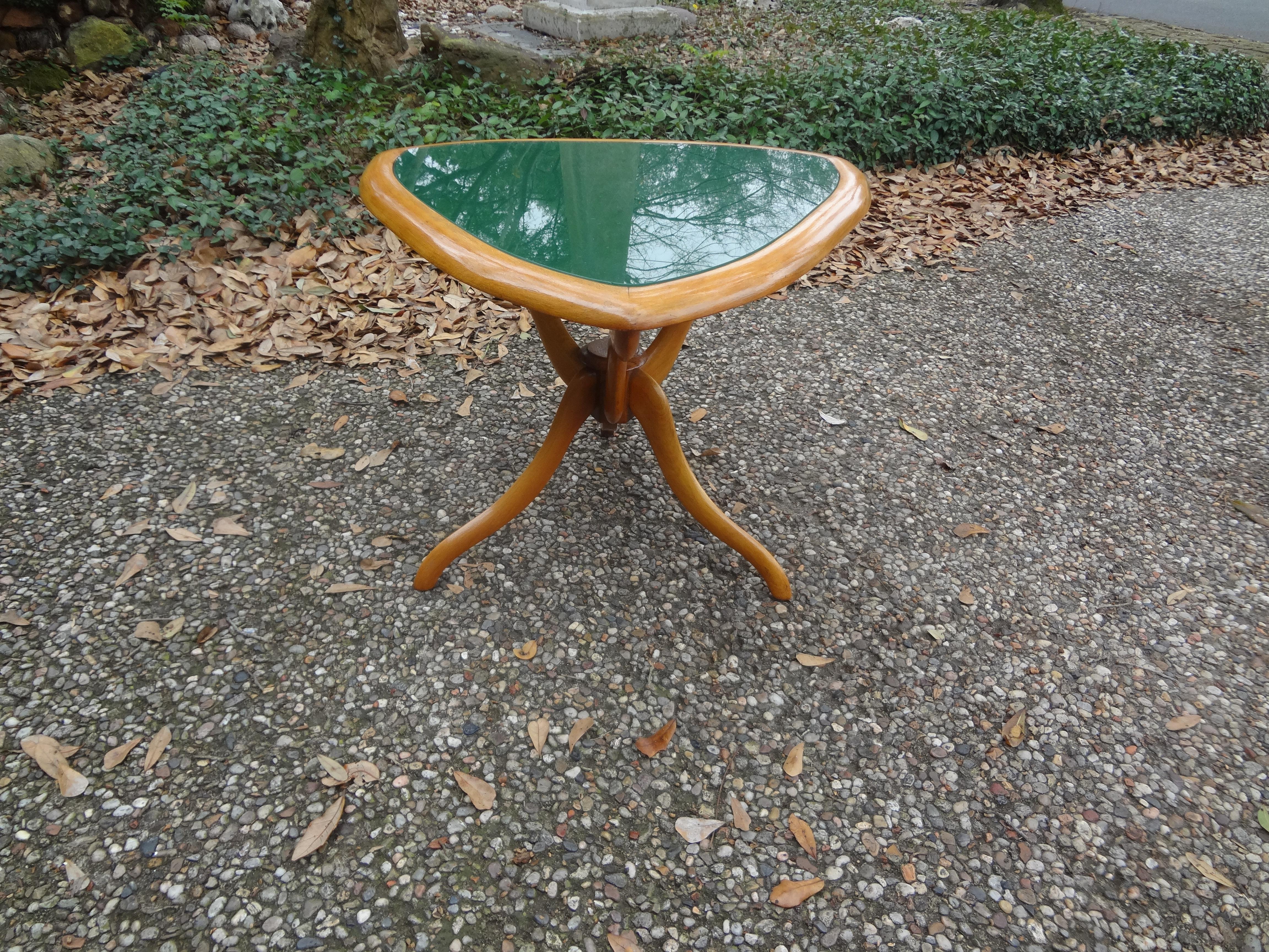 Italian Modern Gio Ponti Inspired Table For Sale 5