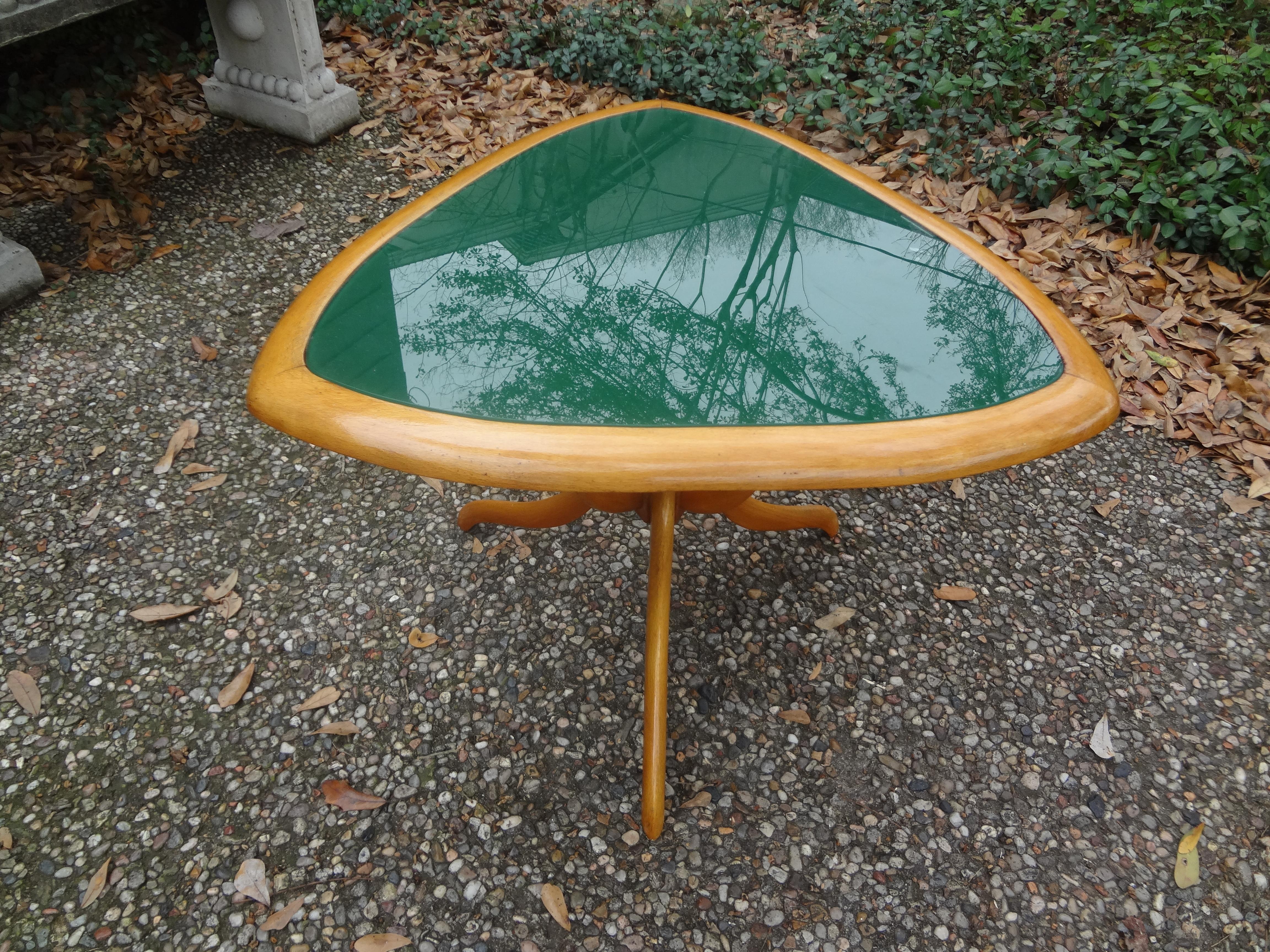 Mid-Century Modern Italian Modern Gio Ponti Inspired Table For Sale