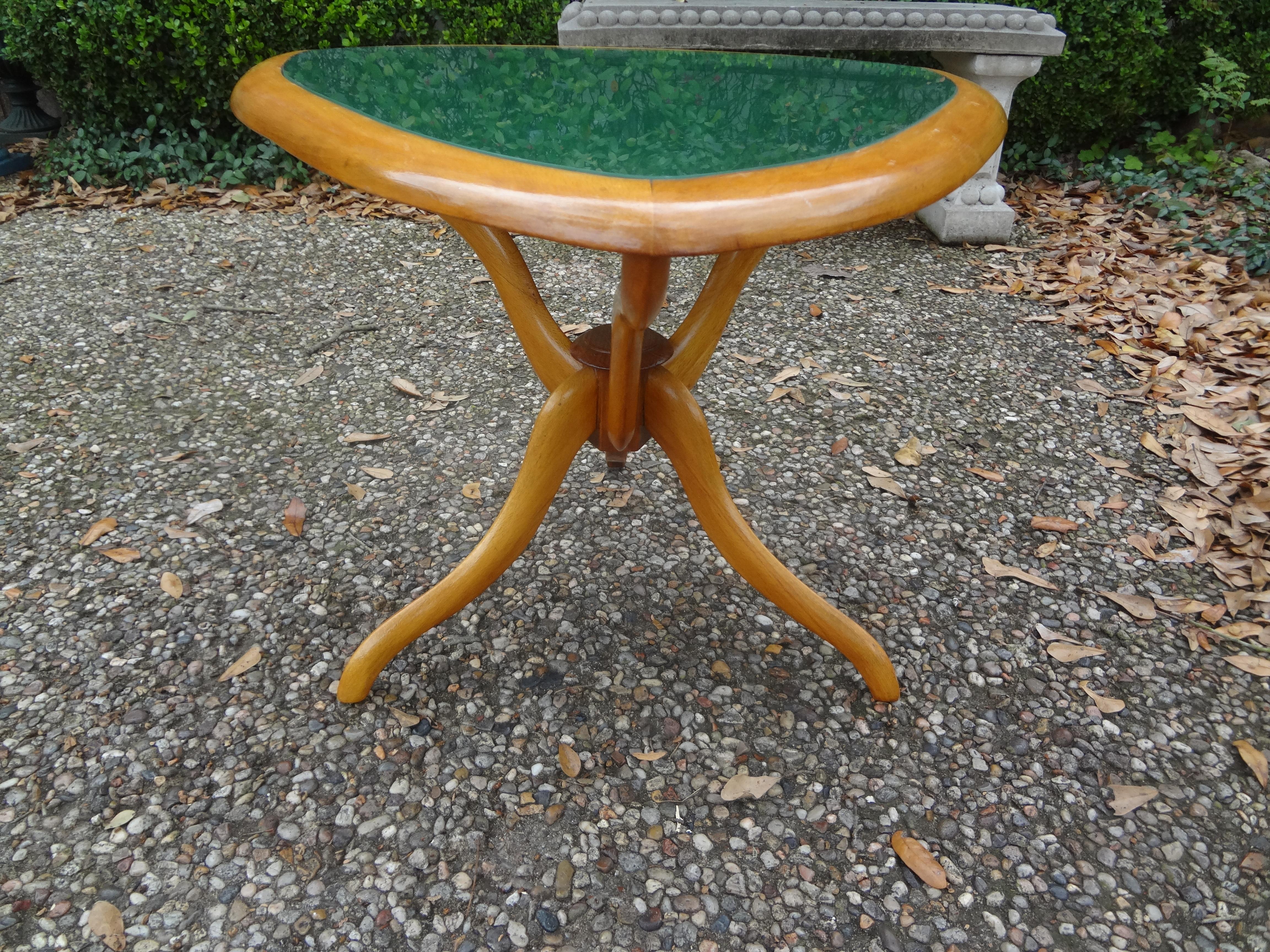 Italian Modern Gio Ponti Inspired Table For Sale 1