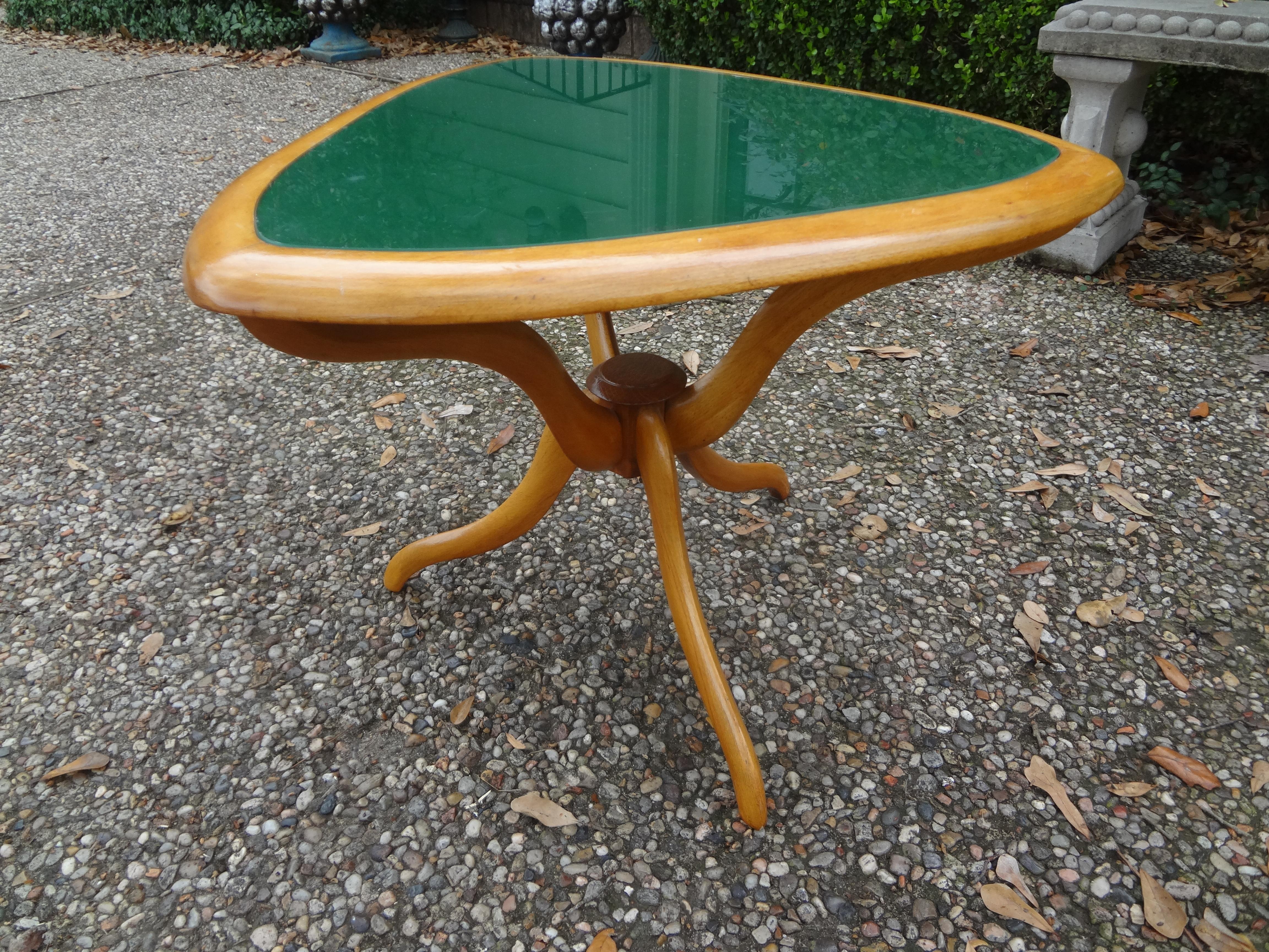 Italian Modern Gio Ponti Inspired Table For Sale 2