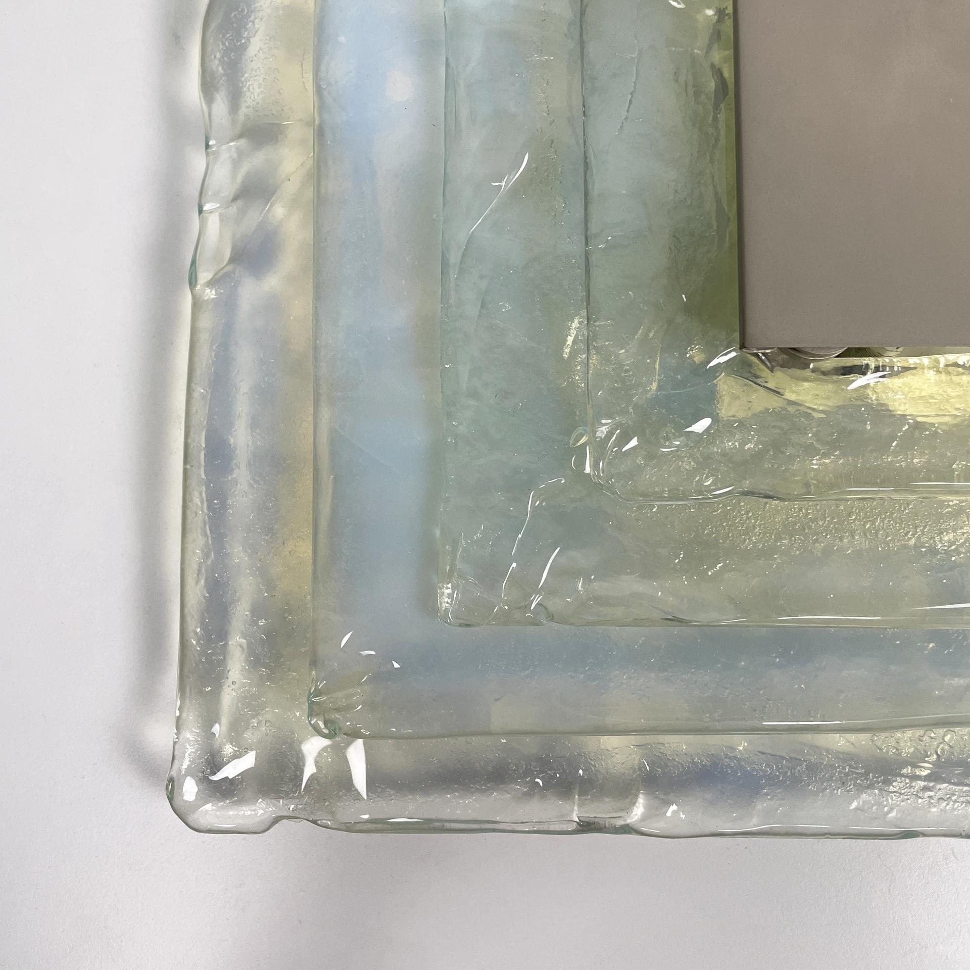 Appliques modernes italiennes en verre et métal par Carlo Nason, 1970 en vente 5