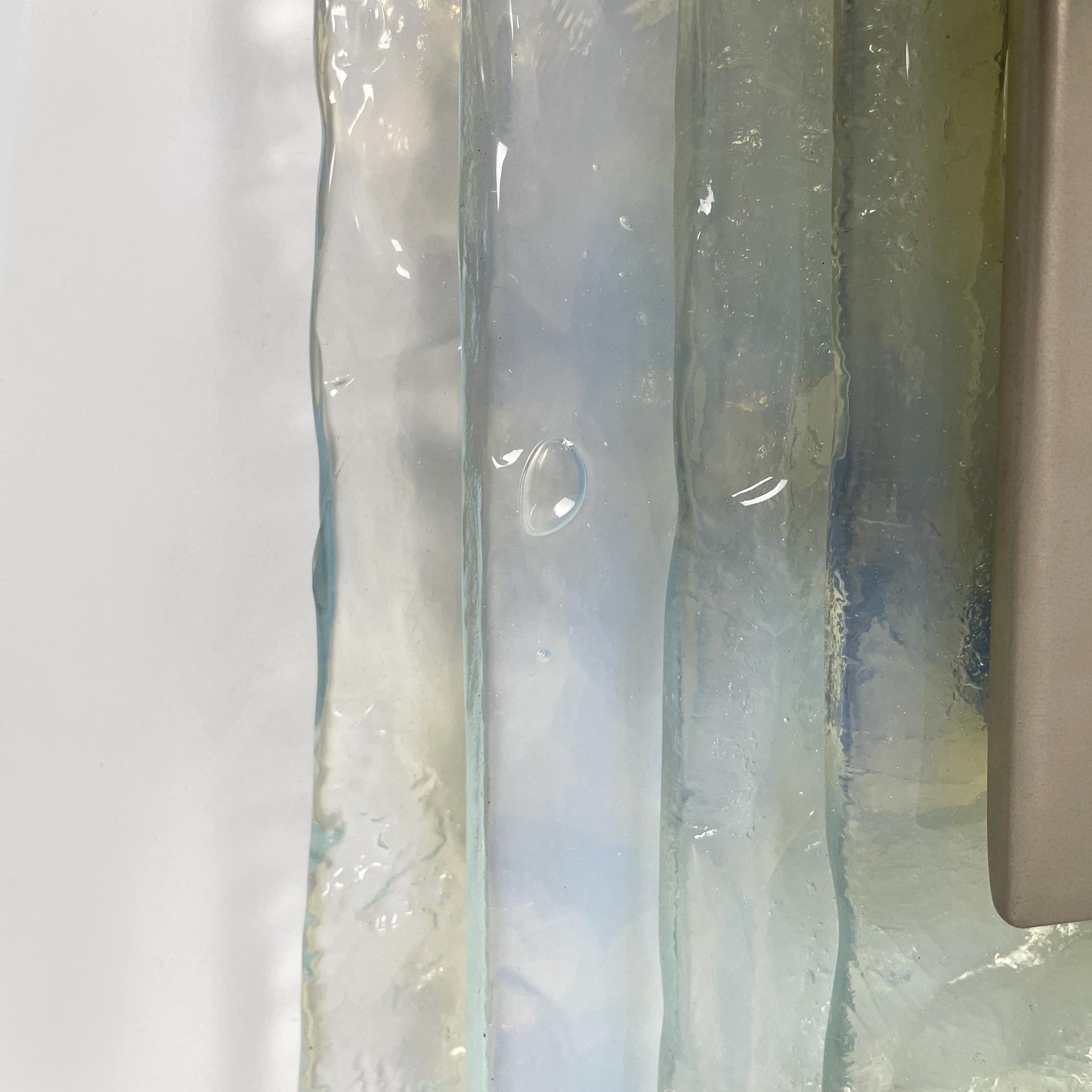 Appliques modernes italiennes en verre et métal par Carlo Nason, 1970 en vente 8