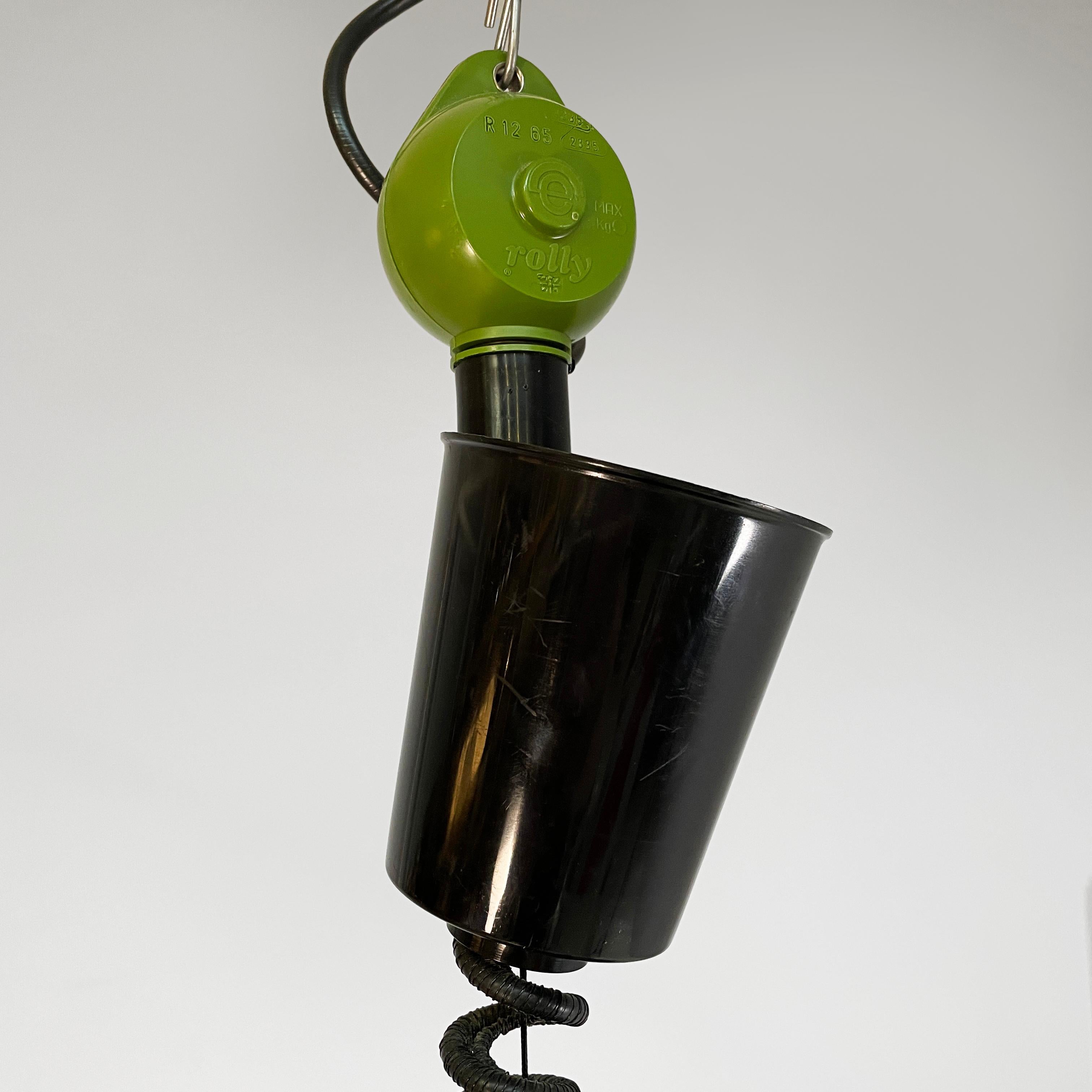 Italian modern glass chandelier Egina by Angelo Mangiarotti for Artemide, 1970s For Sale 7