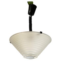 Moderner italienischer moderner Glaskronleuchter Egina aus Glas von Angelo Mangiarotti für Artemide, 1970er Jahre