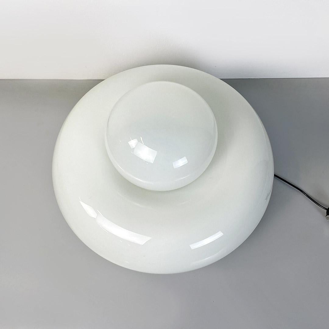 Italian modern glass & metal Electra lamp, Giuliana Gramigna for Artemide, 1968 4