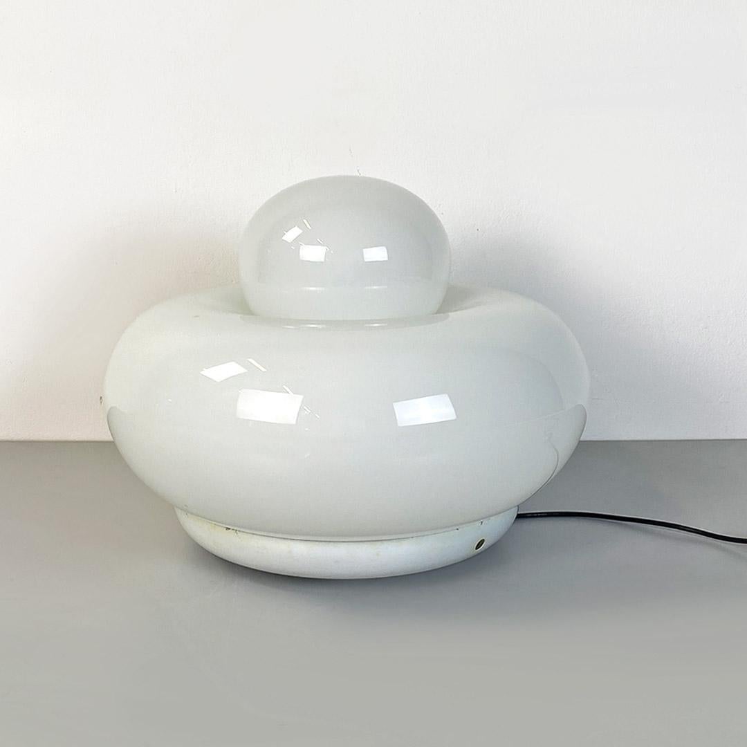 Italian modern glass & metal Electra lamp, Giuliana Gramigna for Artemide, 1968 5