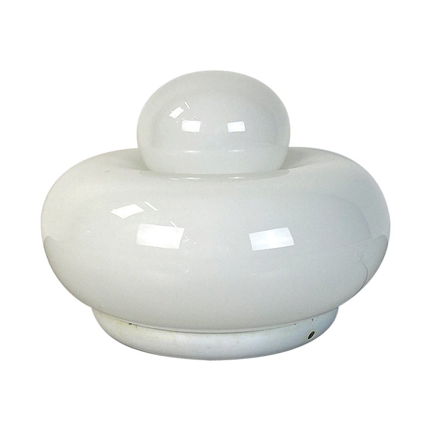 Italian modern glass 
metal Electra lamp, Giuliana Gramigna for Artemide, 1968